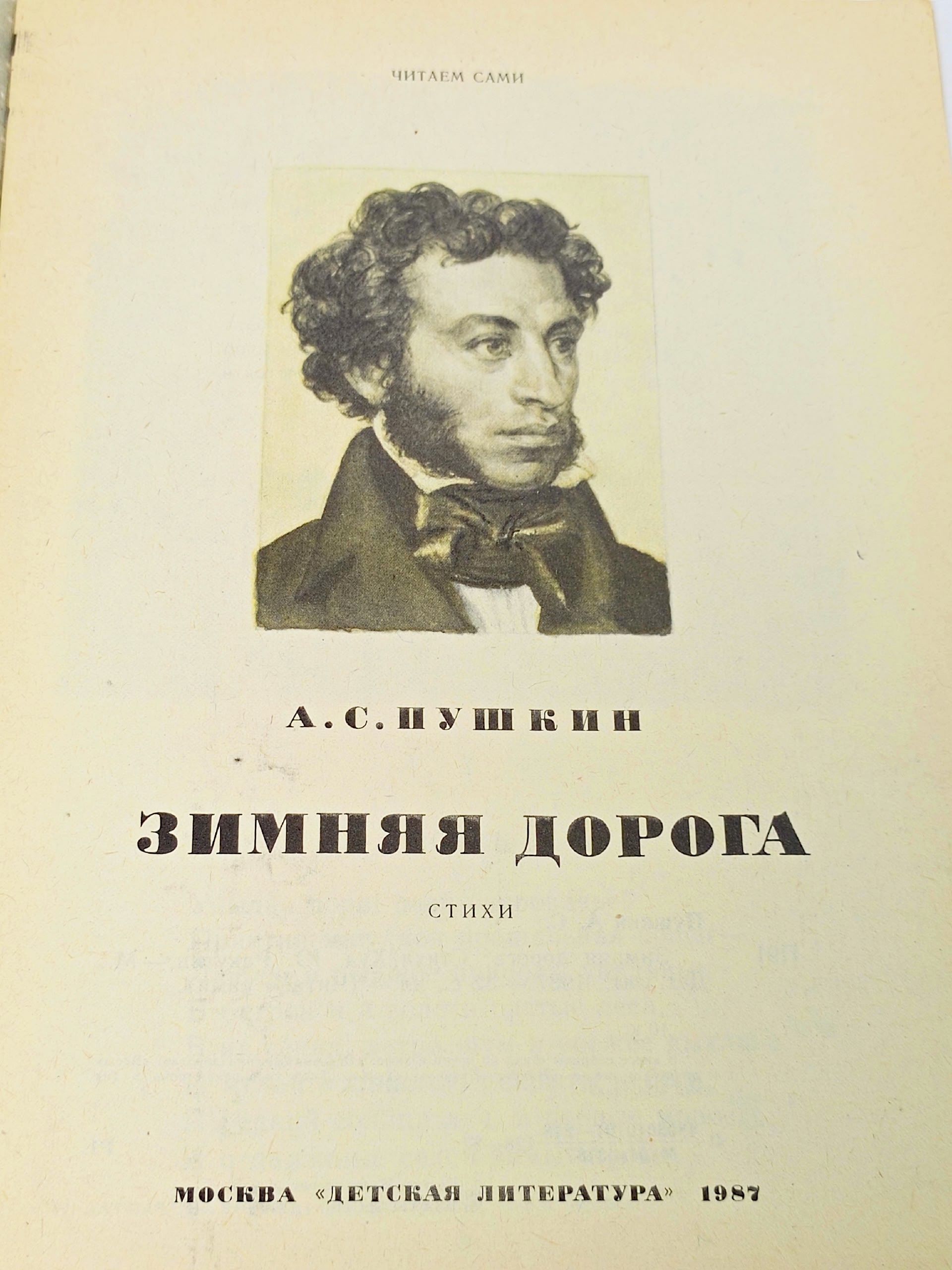 Зимняя дорога. Пушкин Александр Сергеевич Пушкин Александр Сергеевич