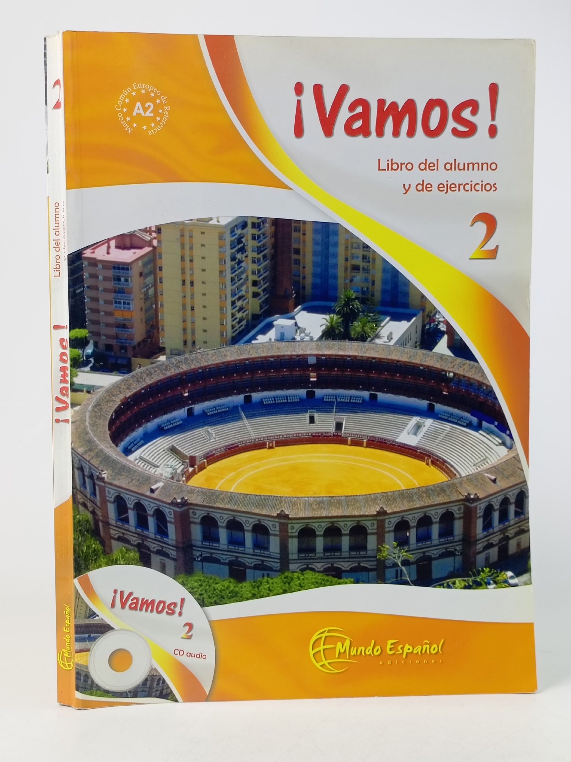 Обложка: Vamos! 2 Libro del alumno y de ejercicios.