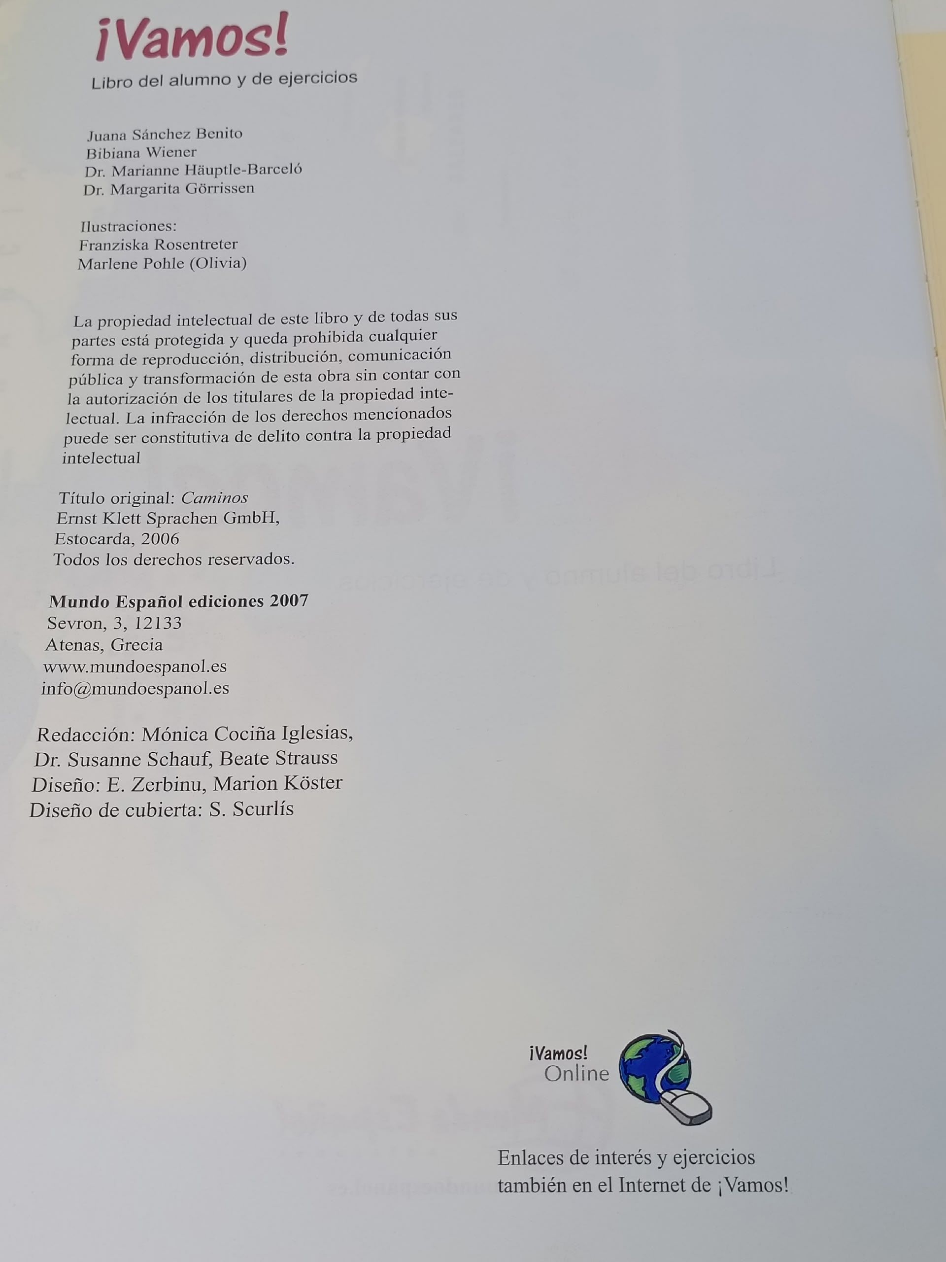 Vamos! 3 - Libro del Alumno + Ejercicios