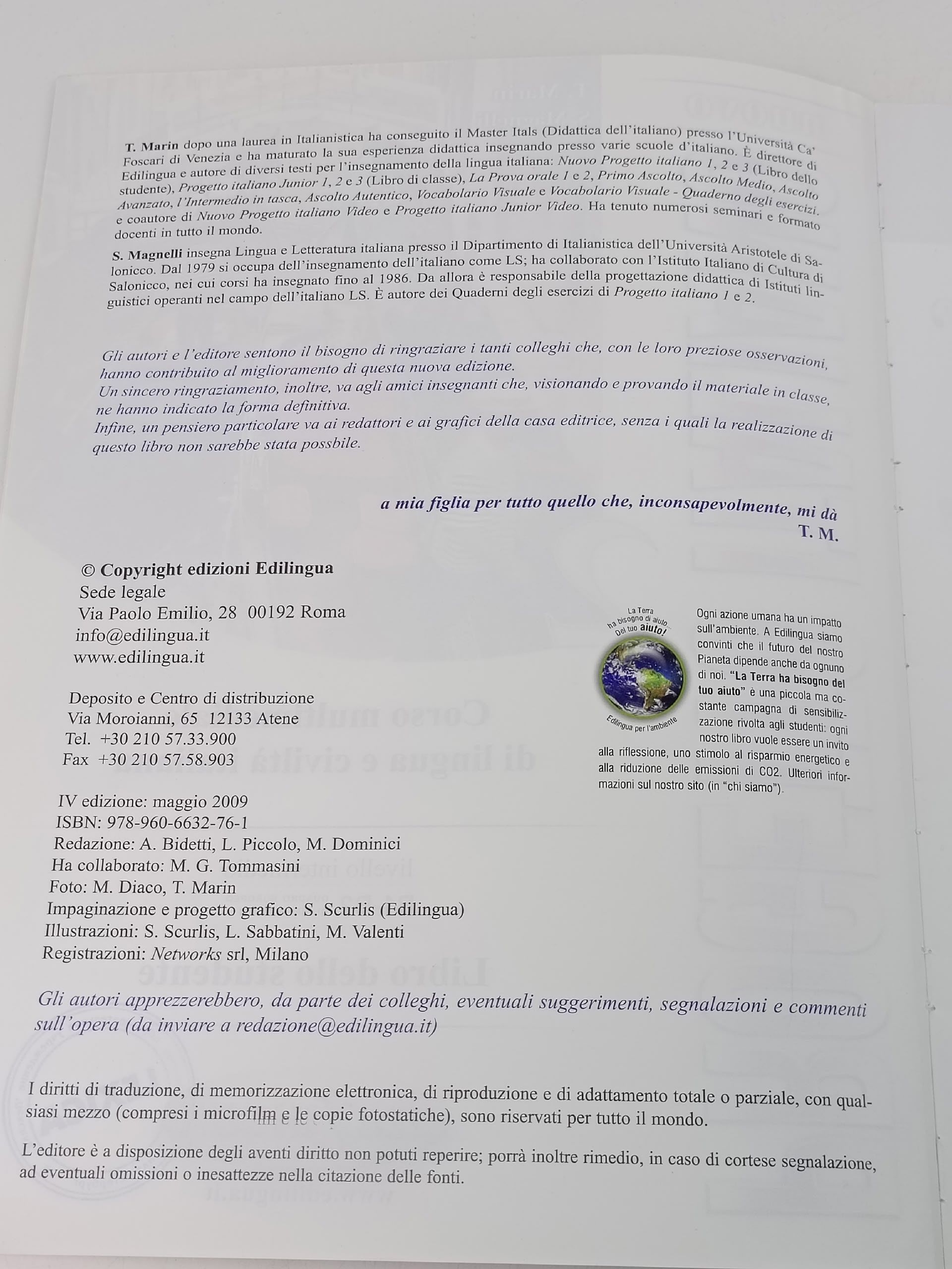 Nuovo Progetto italiano 2 для уровней B1-B2.