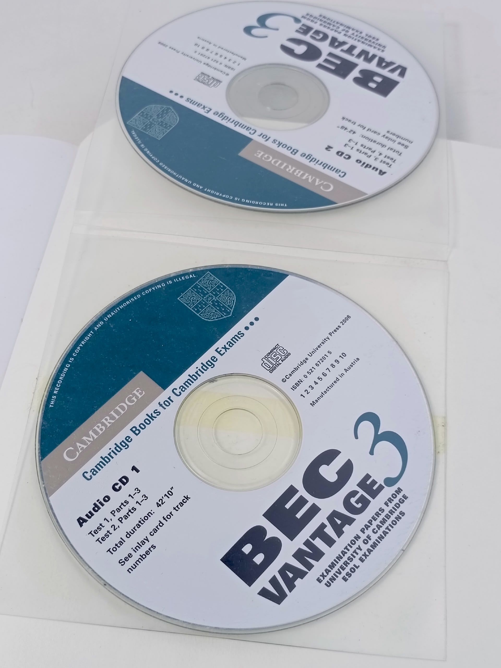 Cambridge BEC Vantage 3