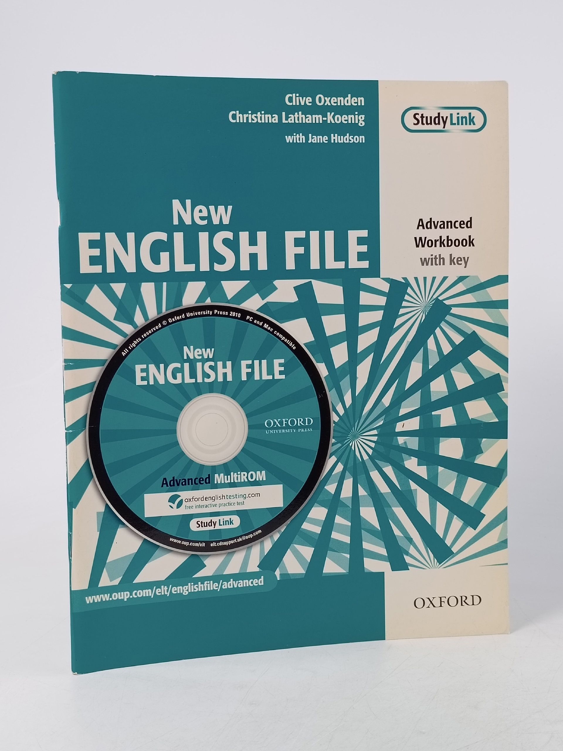 Обложка: New English File Advanced Workbook with key