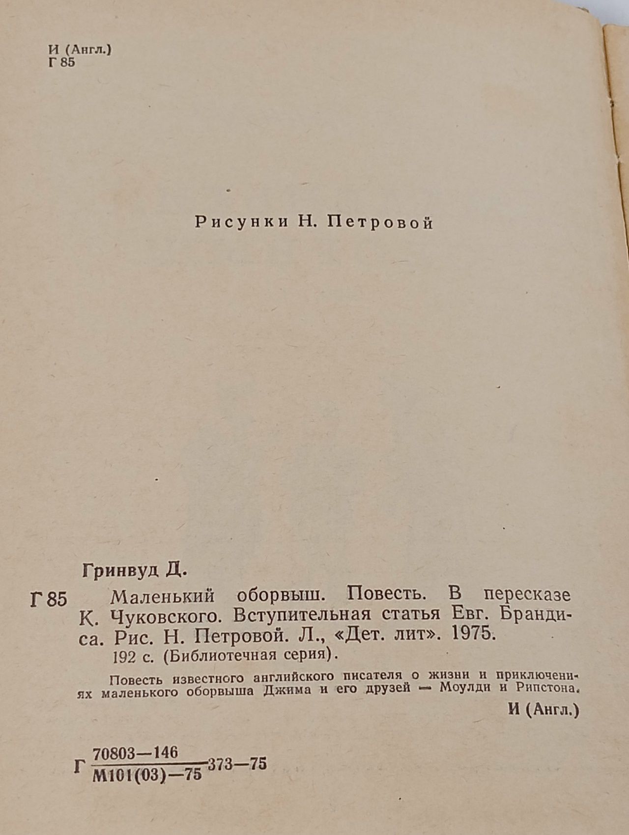 Маленький оборвыш Гринвуд Джеймс