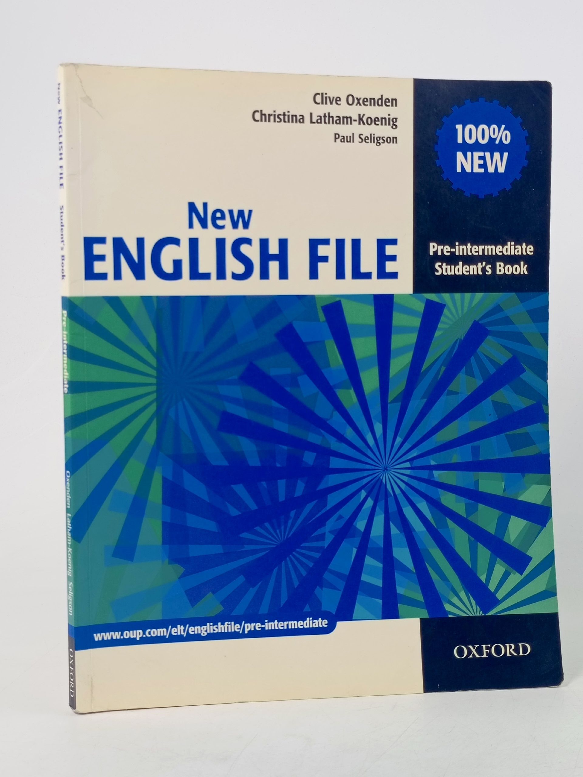 Обложка: New English File: Pre-intermediate Student's Book.