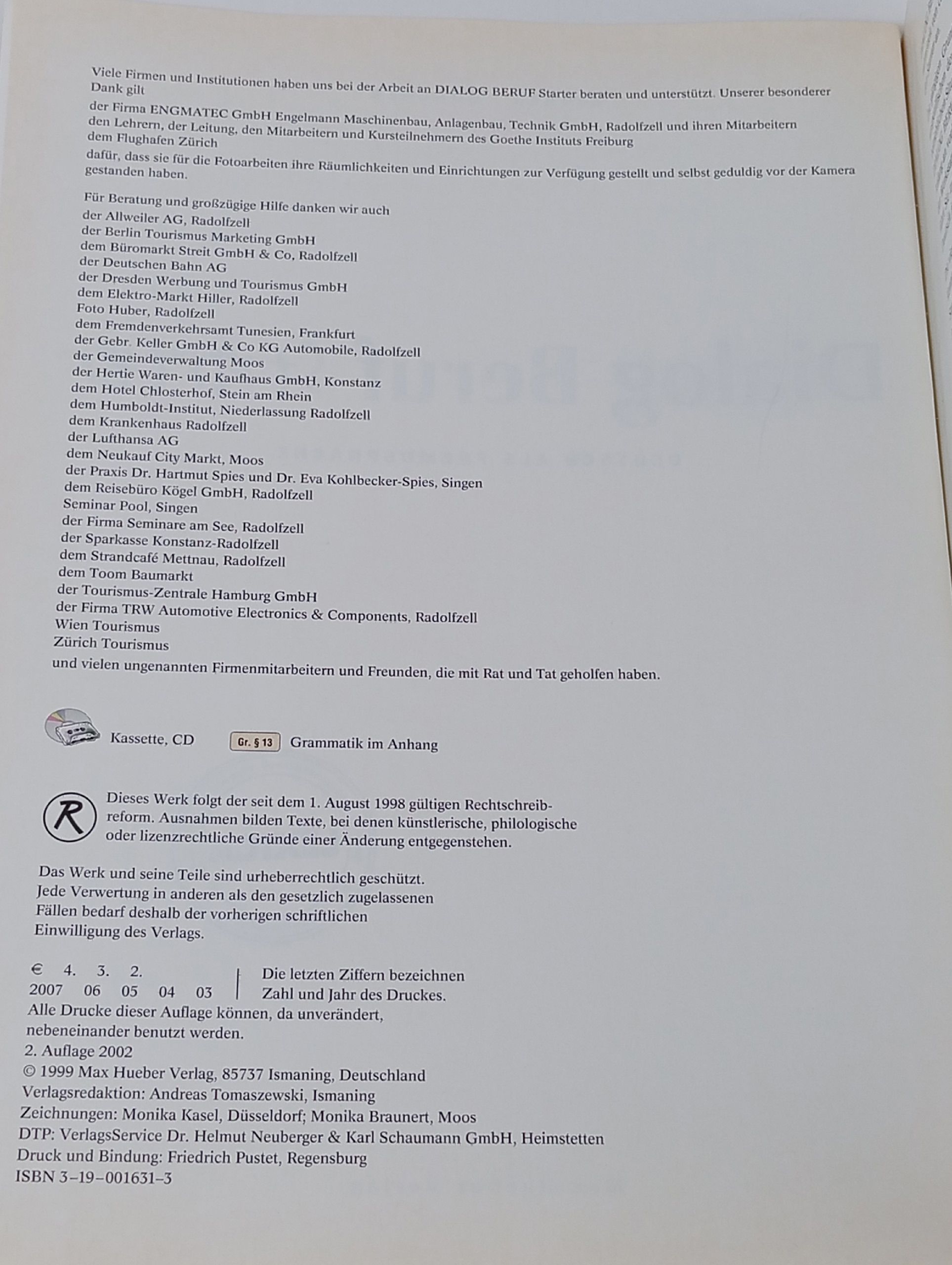 Dialog Beruf Starter