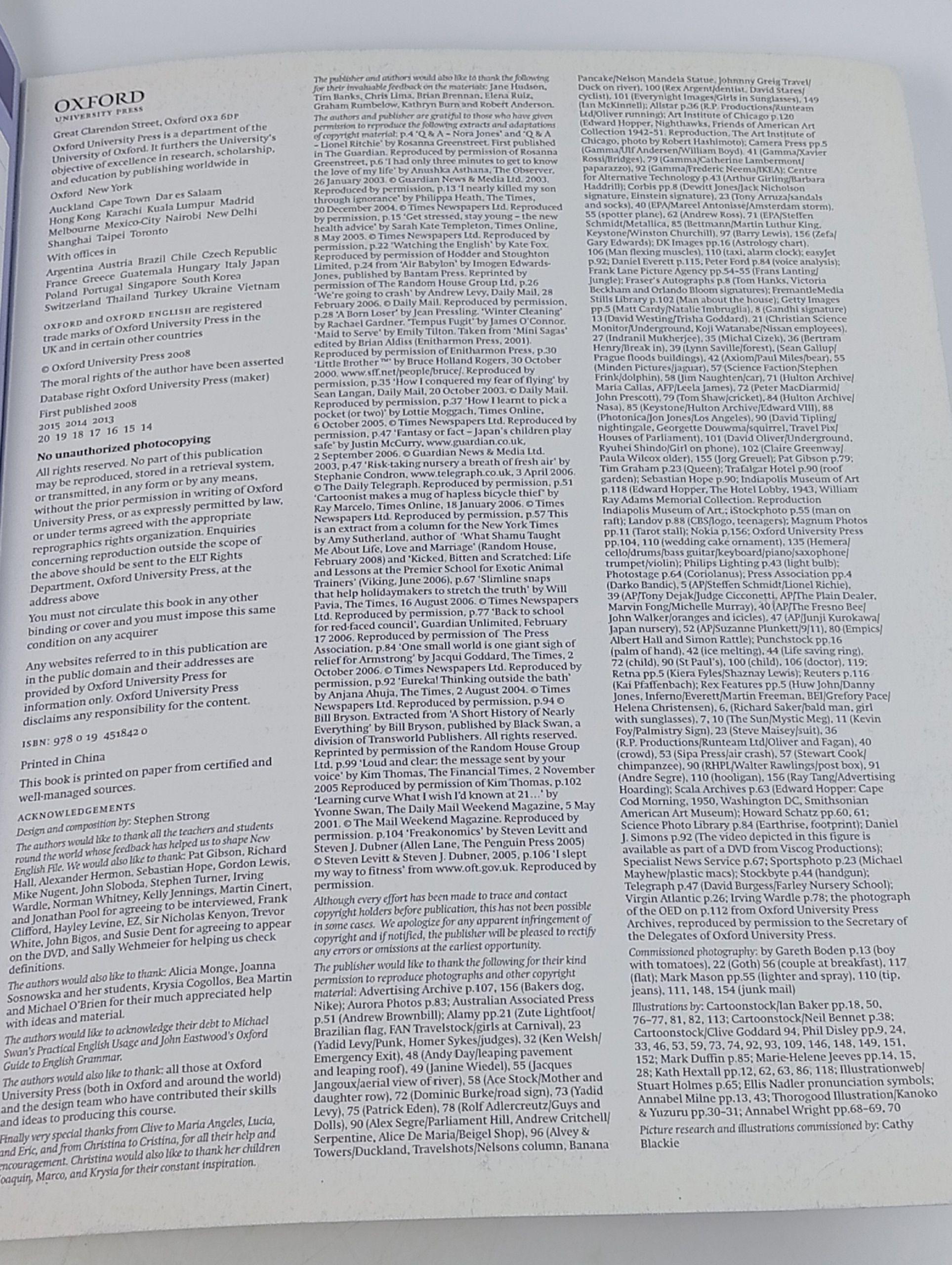 New English File Upper-Intermediate Student's Book