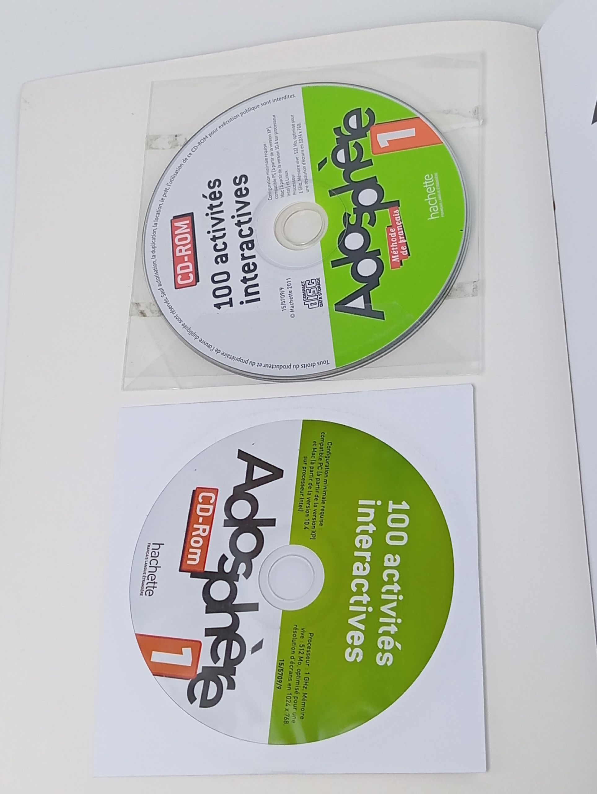 Adosphere 1: Cahier d'activit s