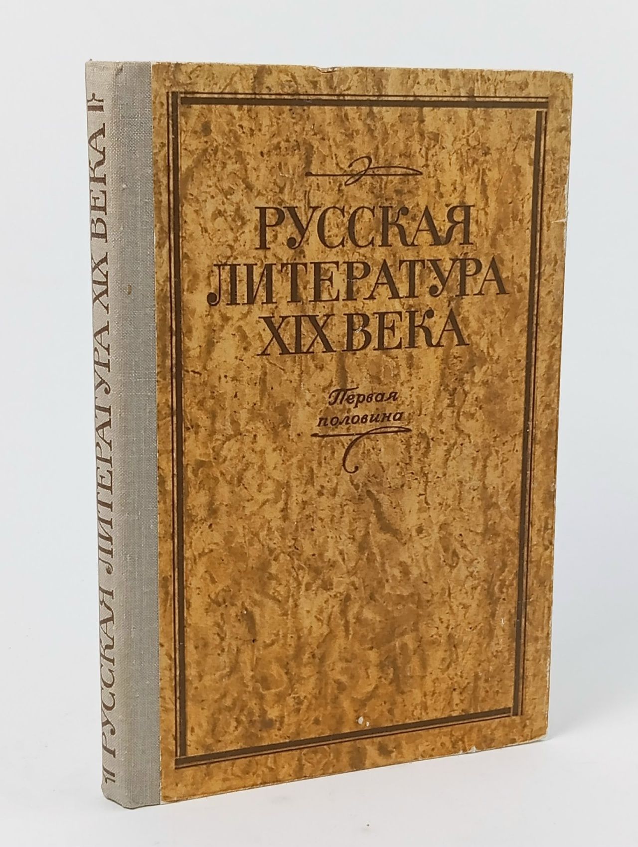 Обложка: Русская литература XIX века. Первая половина