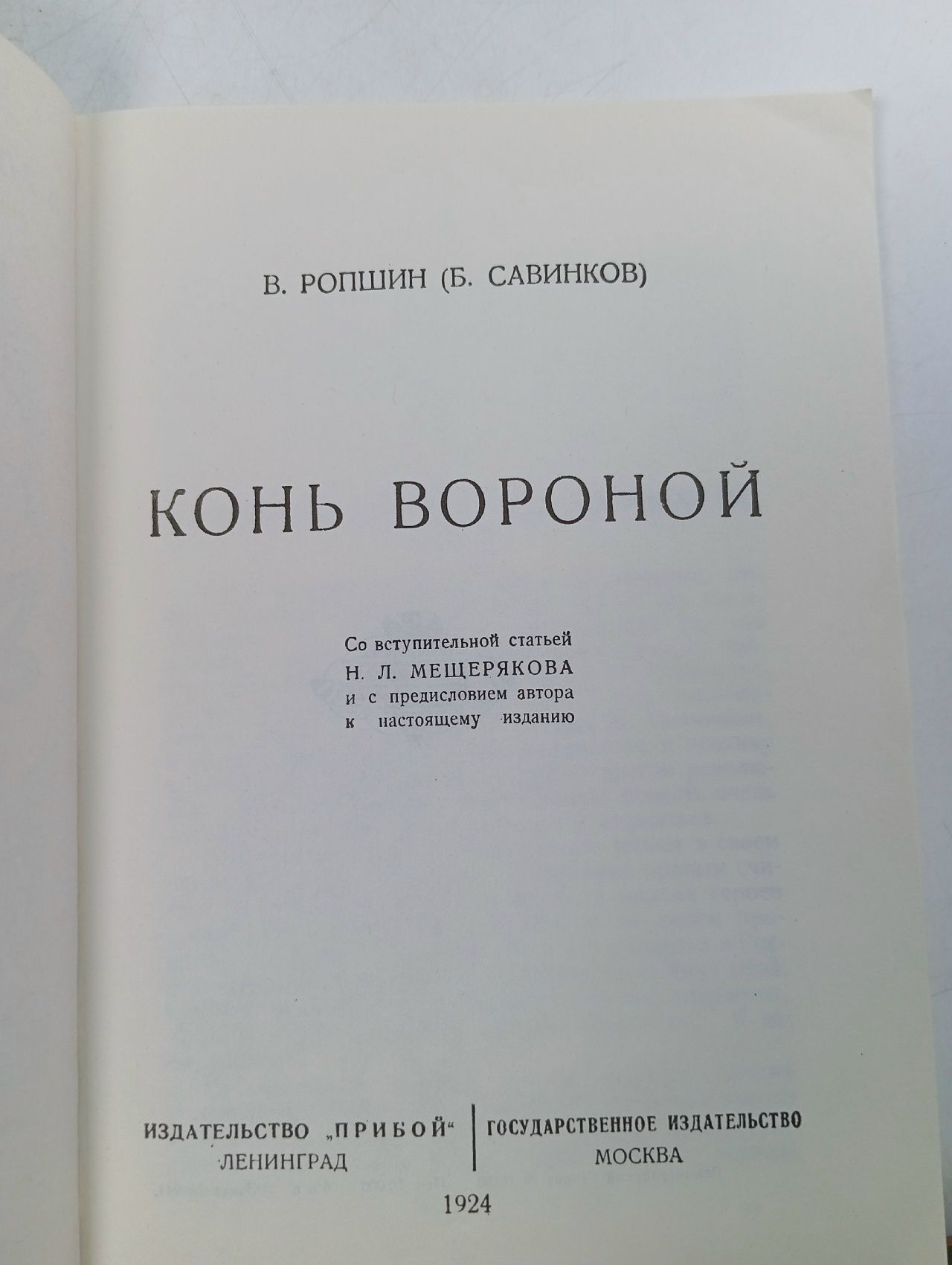 Конь вороной
