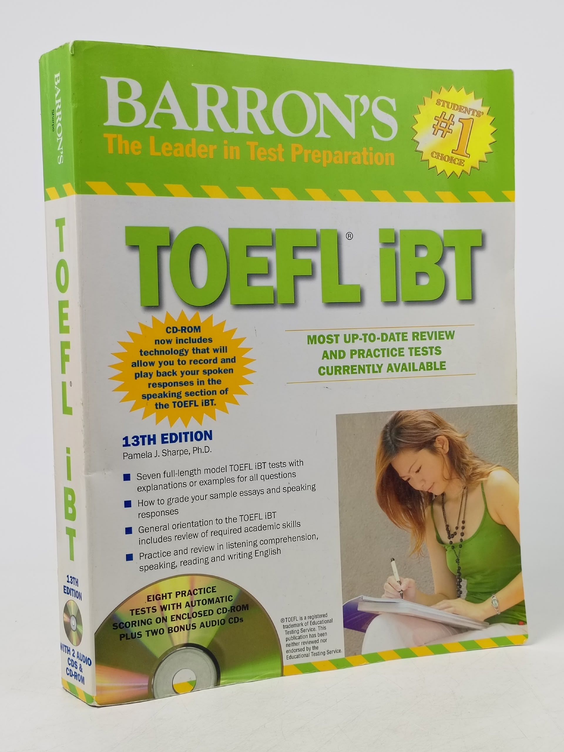 Обложка: Barron's TOEFL iBT