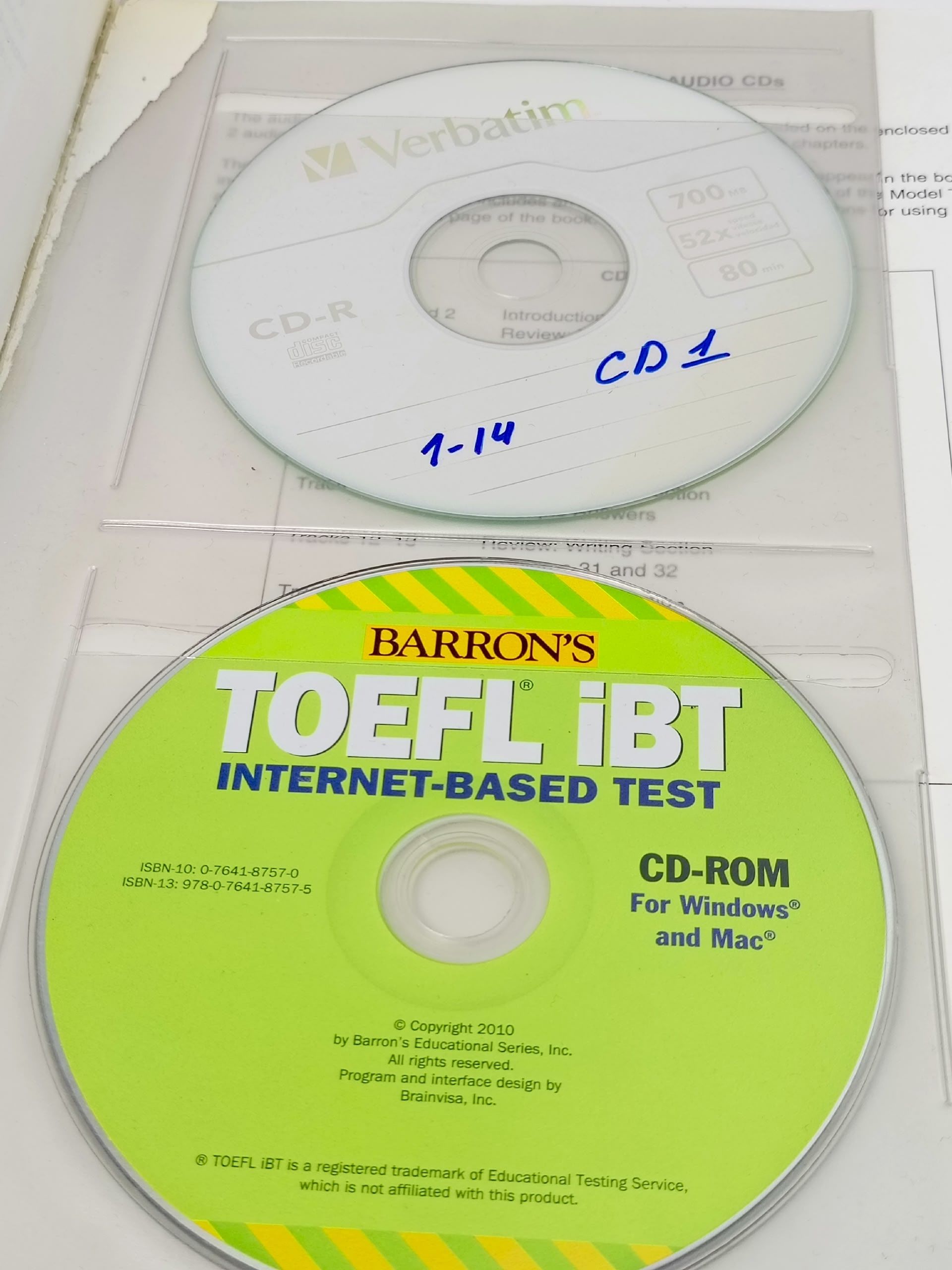 Barron's TOEFL iBT