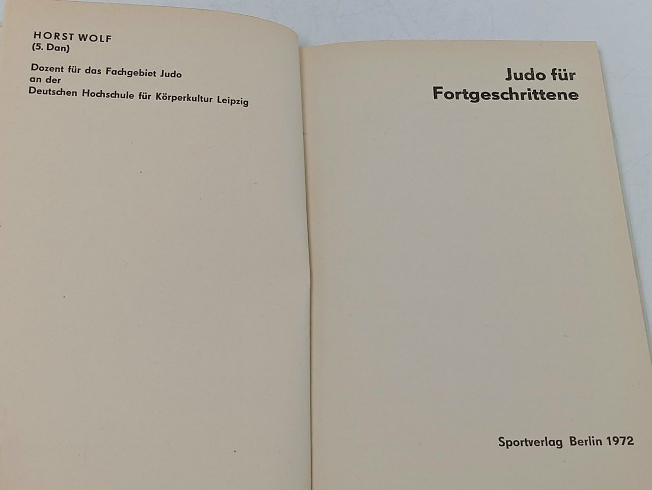 Judo fur Fortgeschrittene
