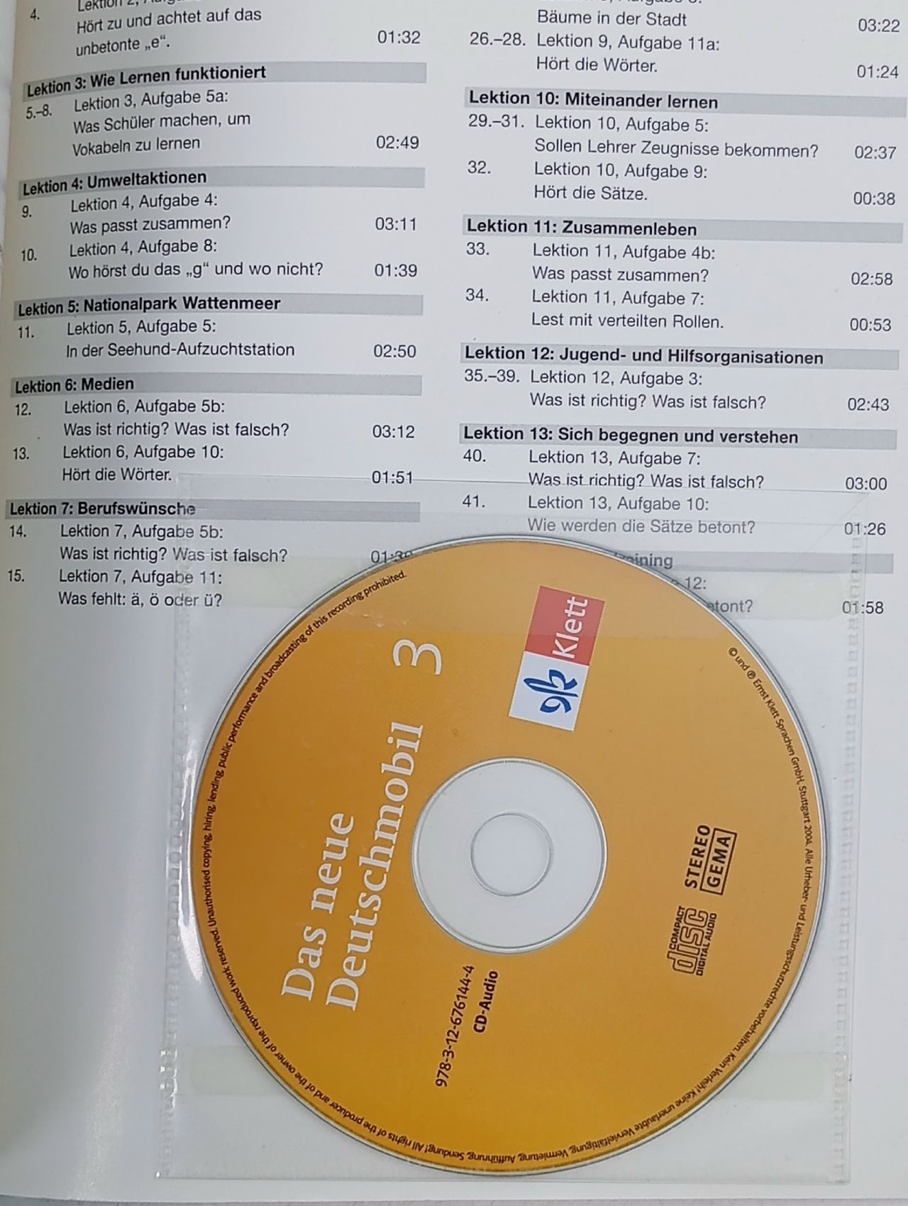 Das neue Deutschmobil 3 (издание Lehrbuch mit Audio-CD)