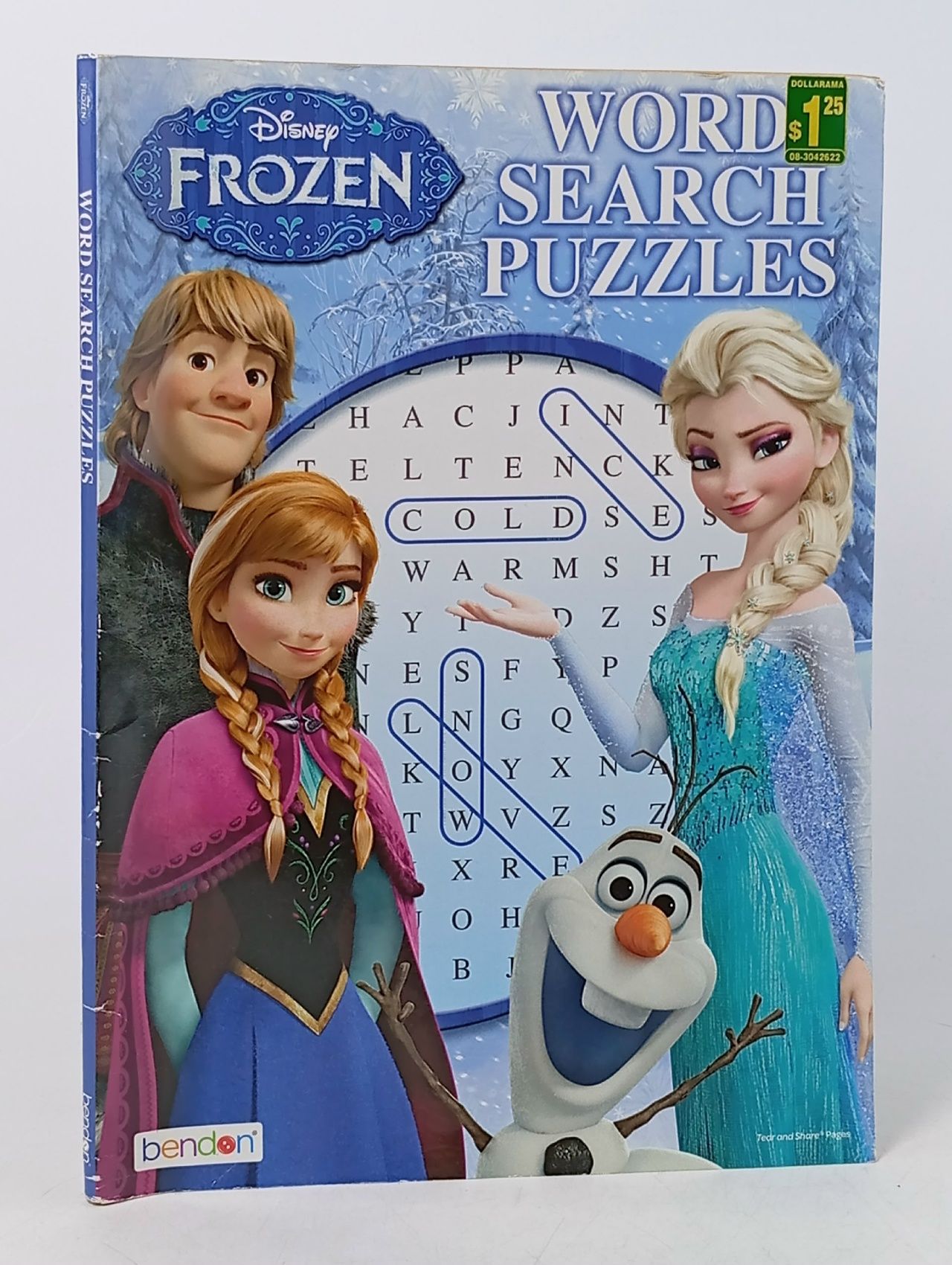 Обложка: Disney Frozen Word Search Puzzles
