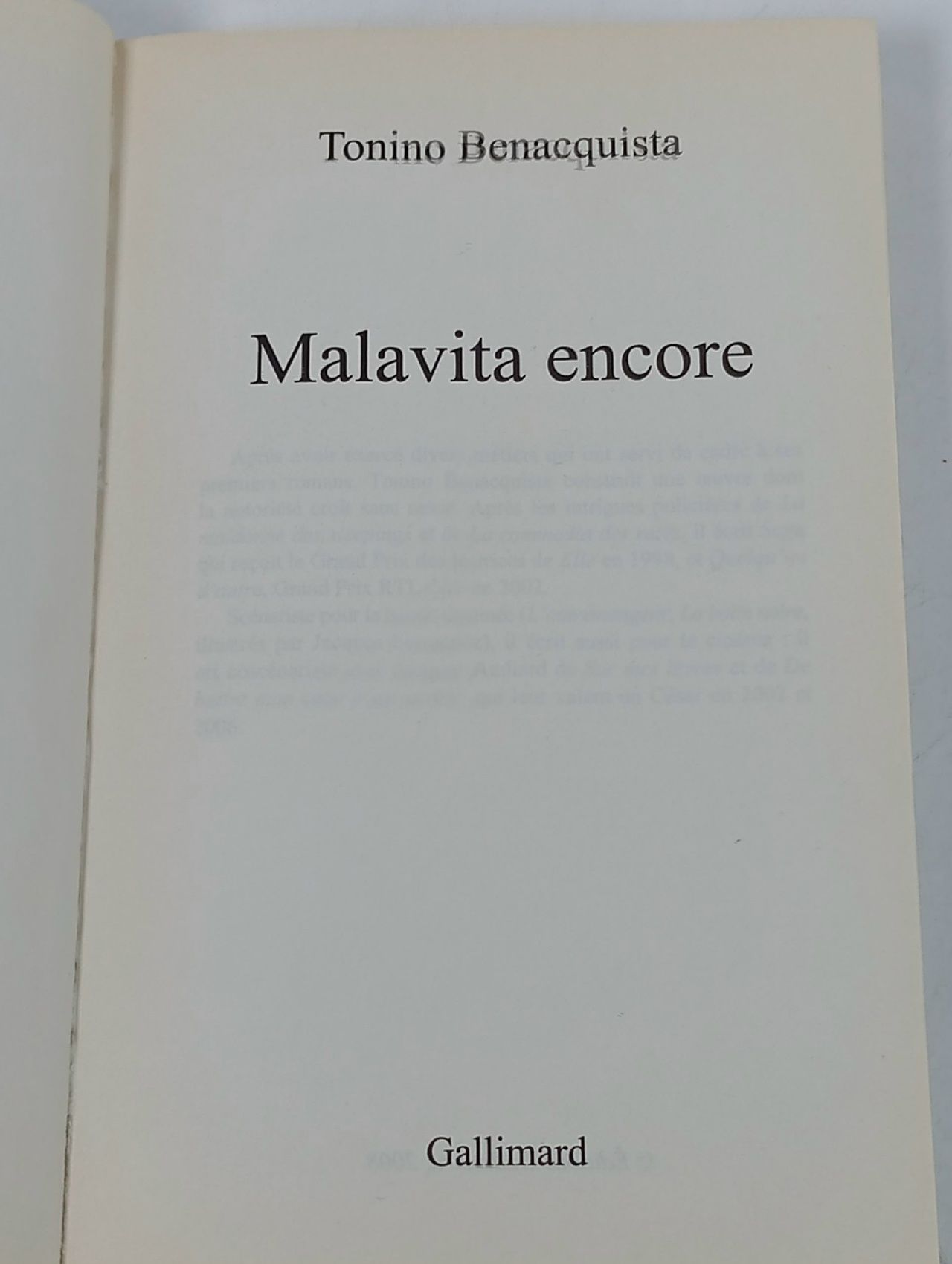Malavita encore (Малавита снова)