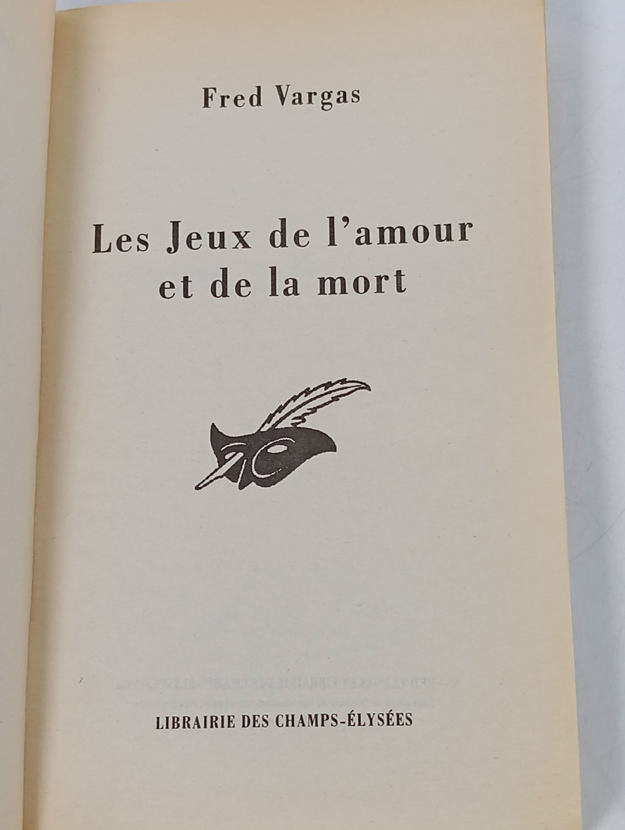 Les Jeux de l'amour et de la mort (Игры любви и смерти)