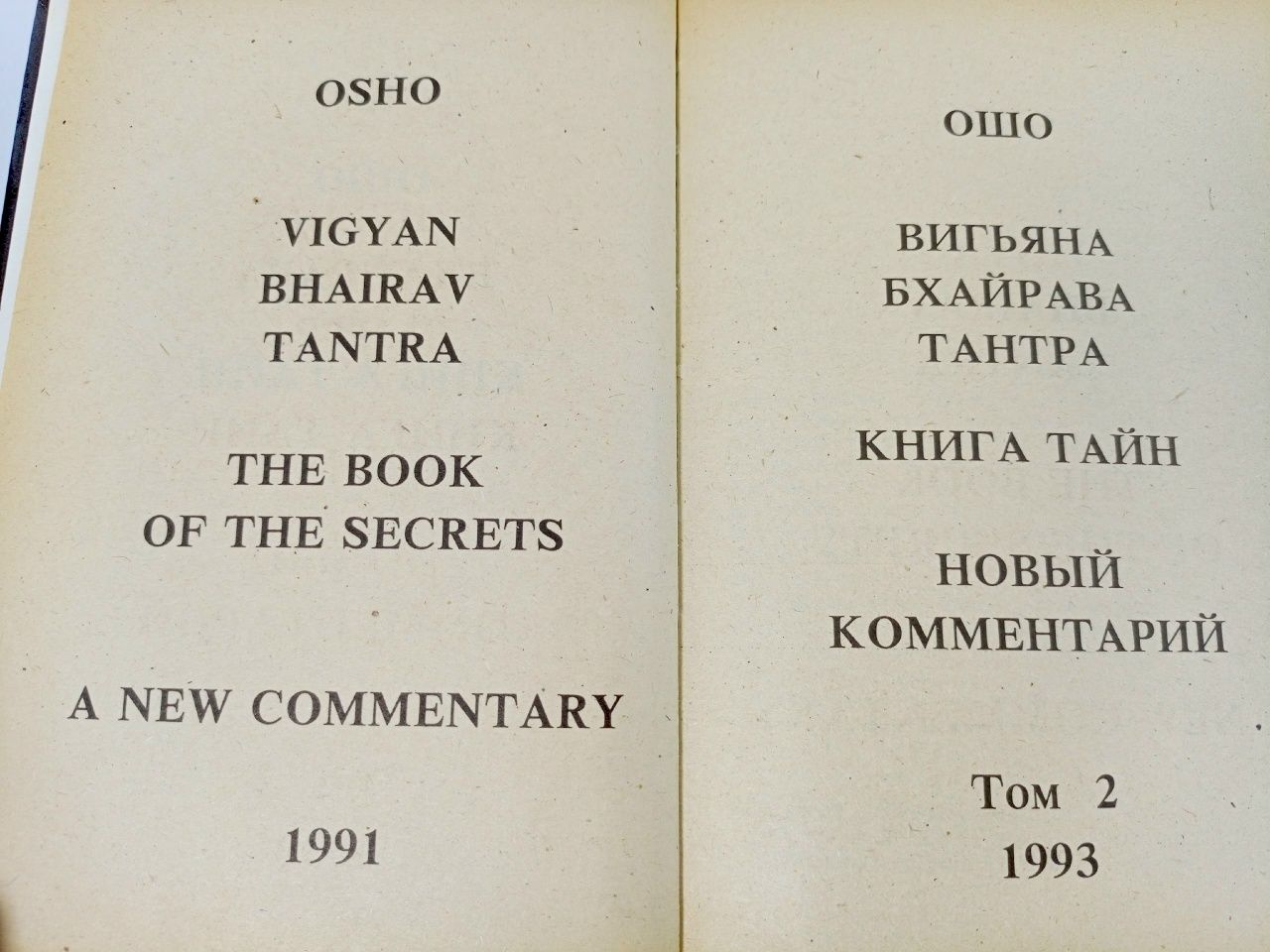 Вигьяна Бхайрава Тантра. Книга тайн. Новый комментарий. Том 2