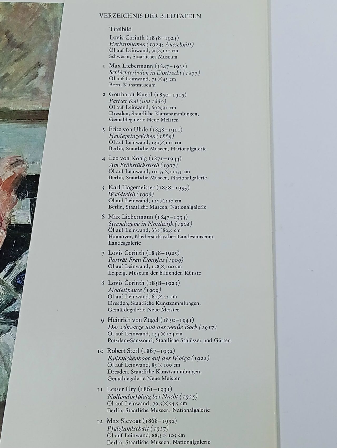 Malerei des deutschen Impressionismus