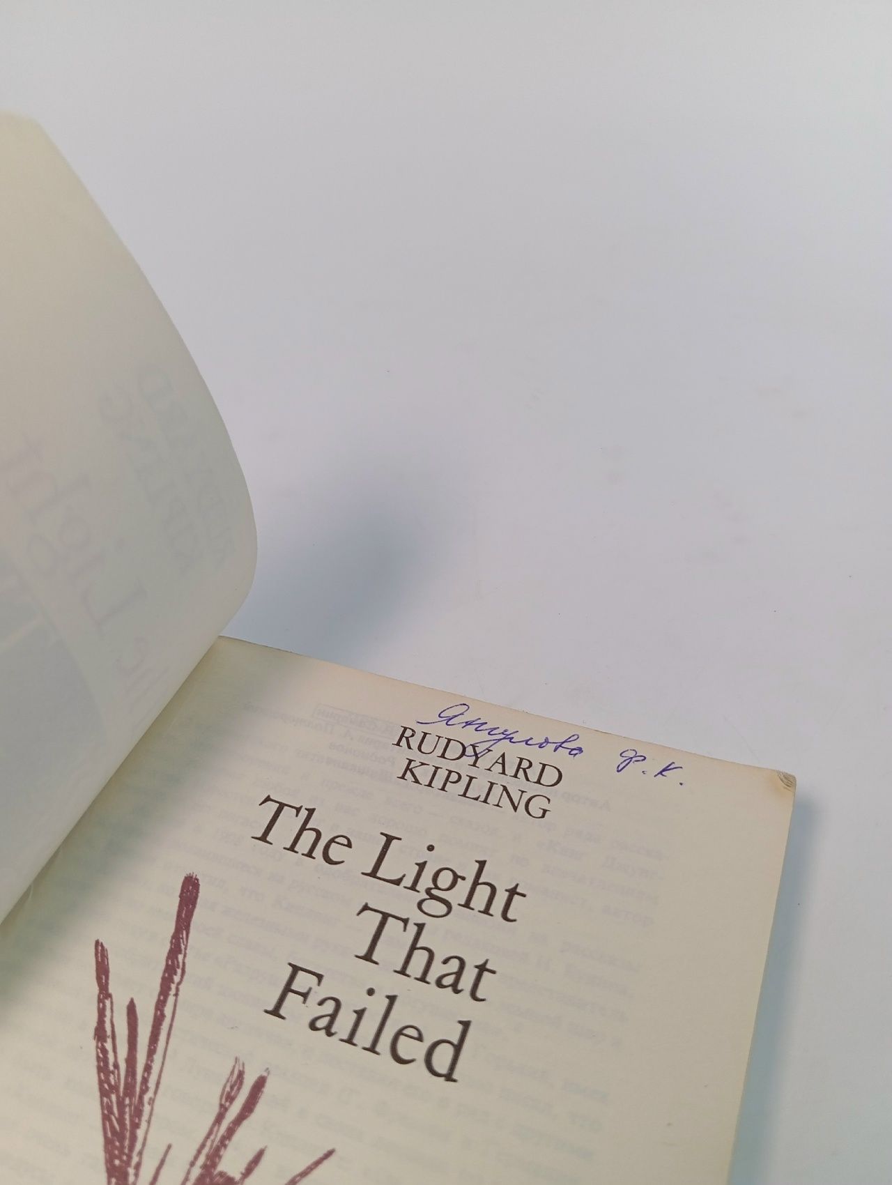 The Light That Failed . Свет, который погас Kipling Rudyard