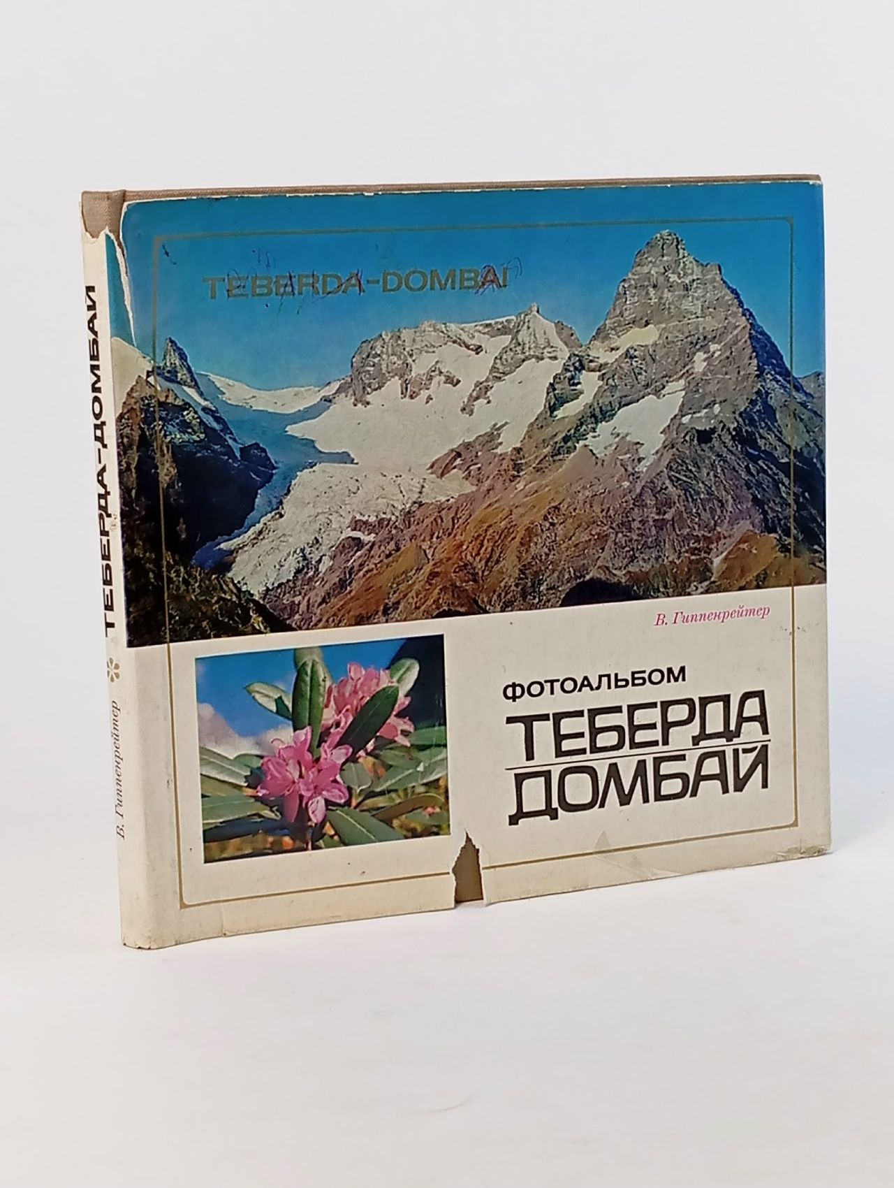 Обложка: Теберда-Домбай. Фотоальбом