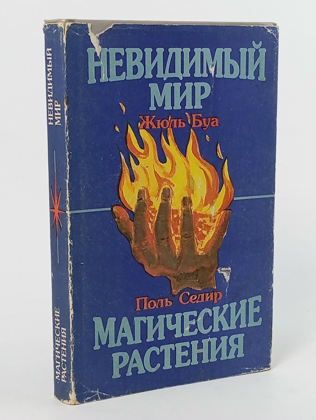 Обложка: Жюль Буа. Невидимый мир. Поль Седир. Магические растения