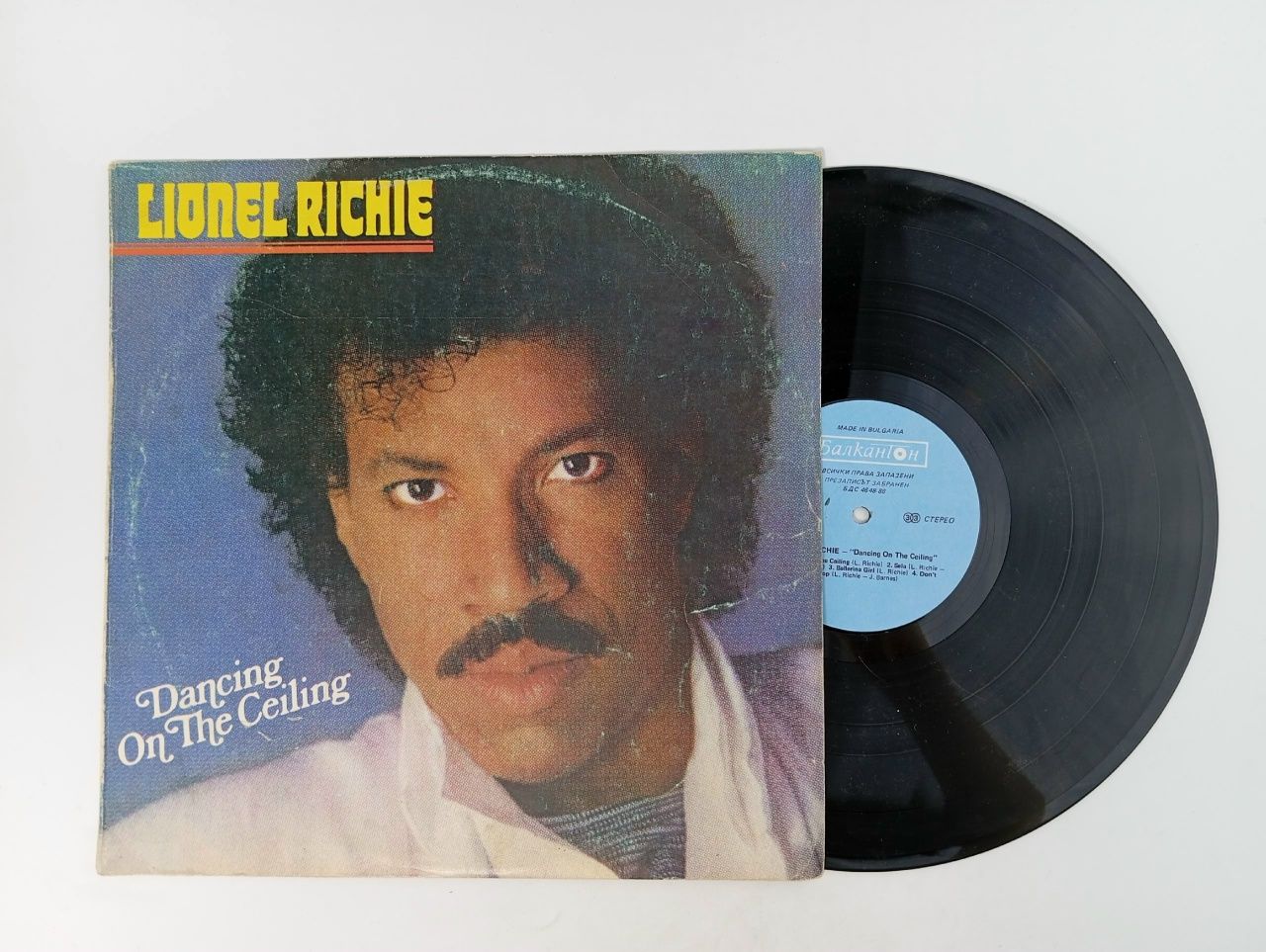 Обложка: Пластинка виниловая пластинка Лайнел Ричи - Lionel Richie - Dancing on the Ceiling