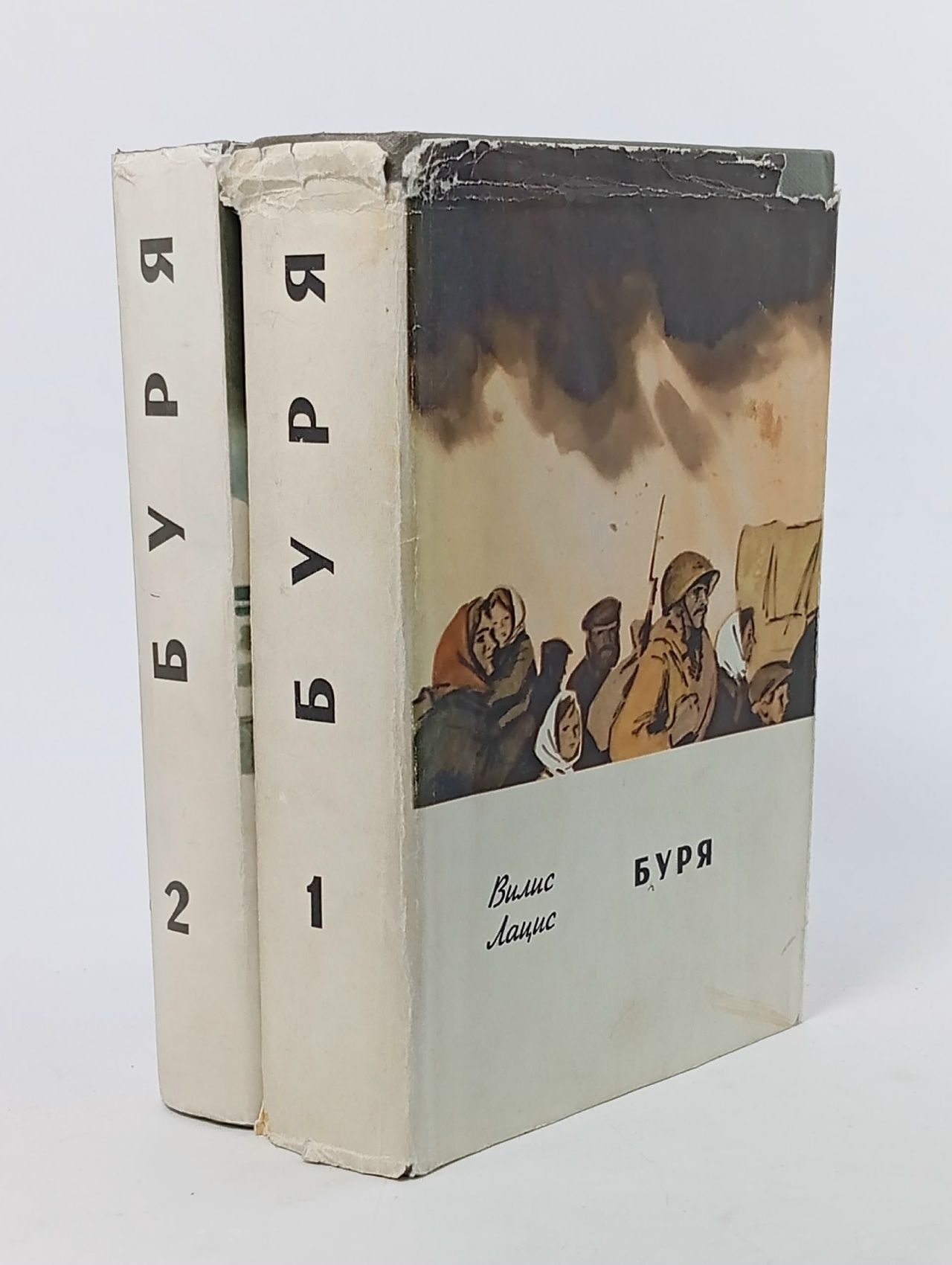 Обложка: Буря (комплект из 2 книг) Лацис Вилис Тенисович Лацис Вилис Тенисович