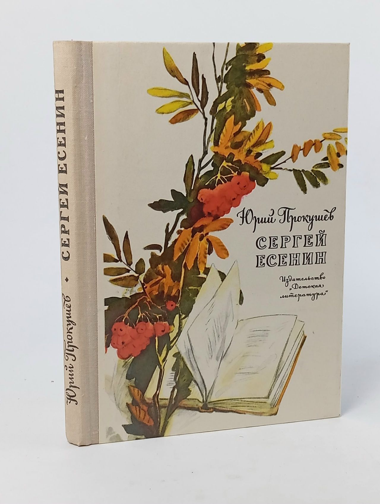 Обложка: Сергей Есенин. Очерк жизни и творчества Прокушев Юрий Львович