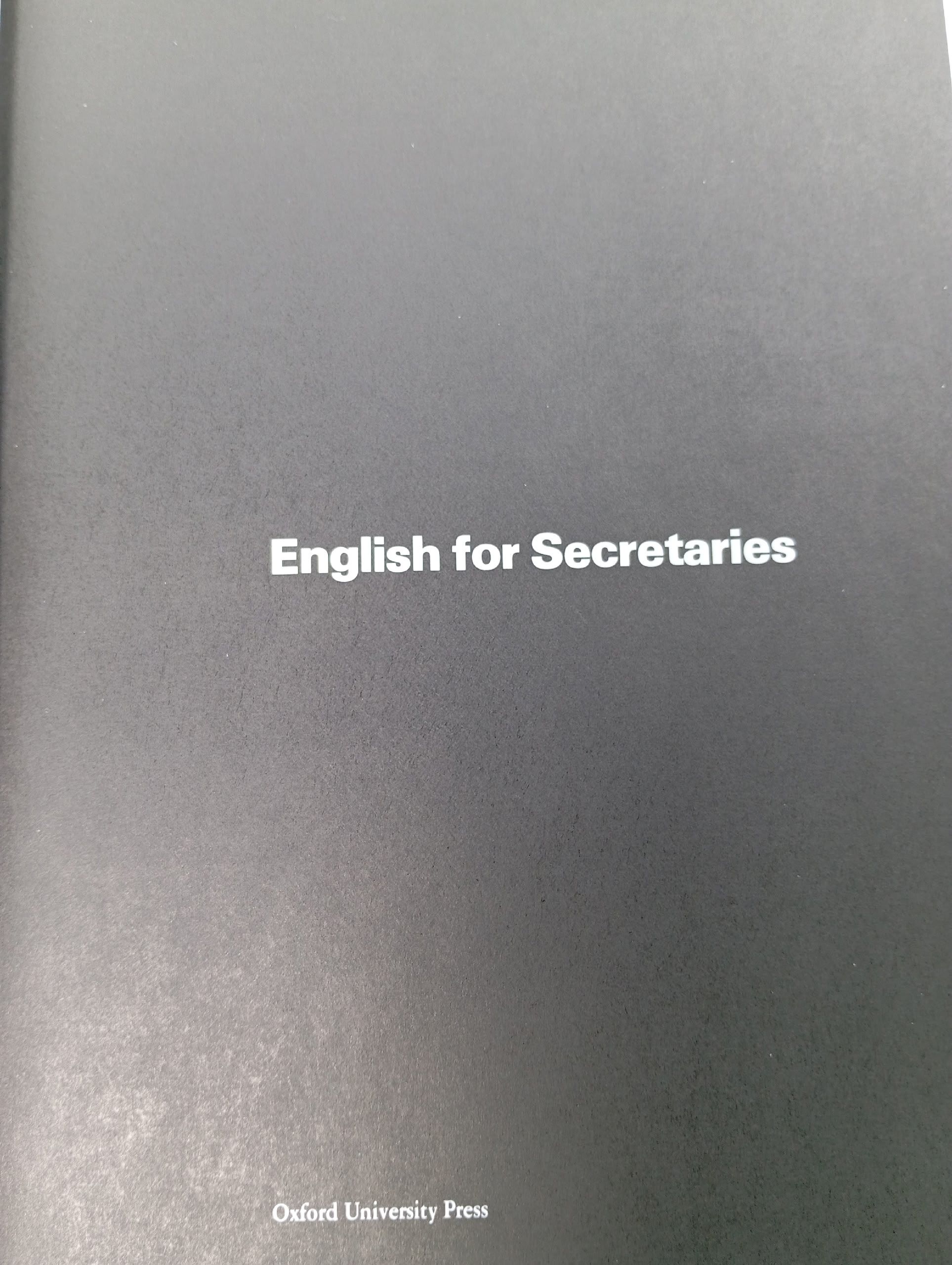 English for Secretaries