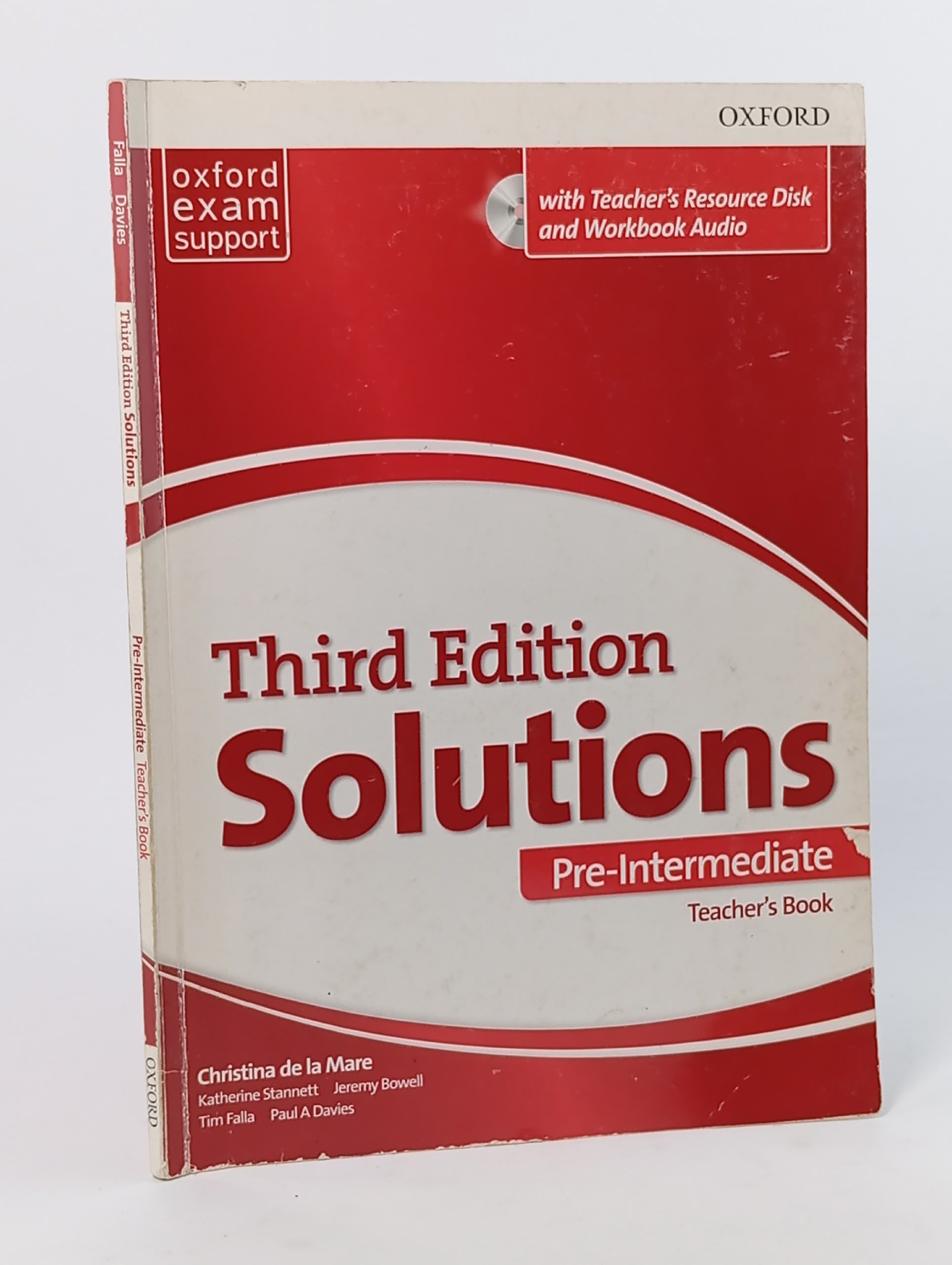 Обложка: Solutions. Pre-Intermediate Teacher's Book. Third Edition