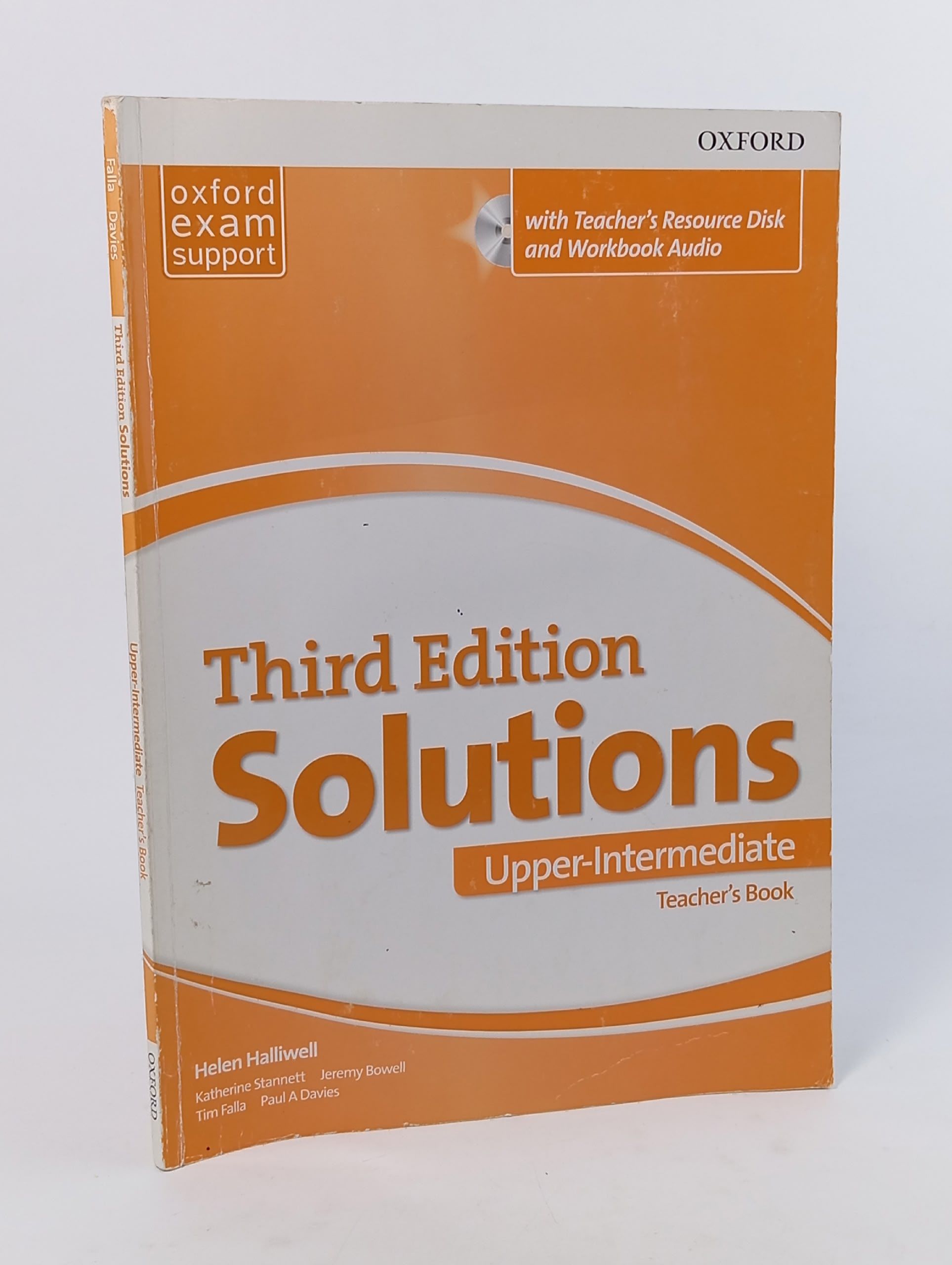 Обложка: Solutions Upper-Intermediate Teacher's Book