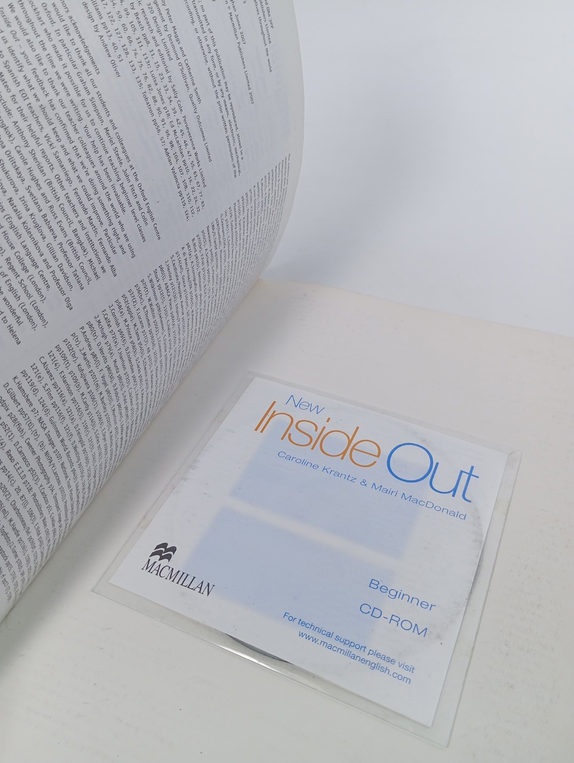 New Inside Out Beginner Students Book Pack