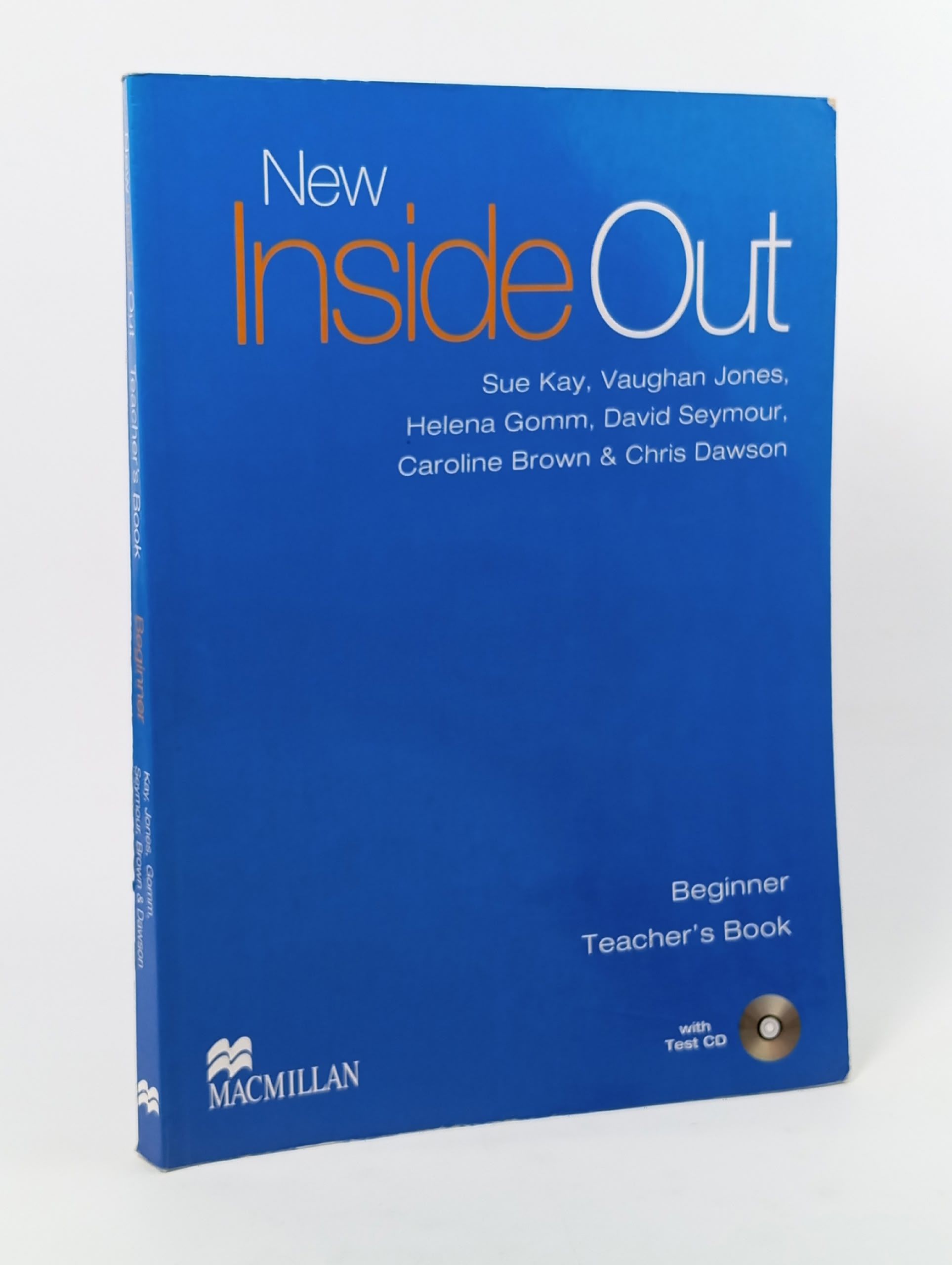 Обложка: New Inside Out Beginner Teacher's Book and Test CD