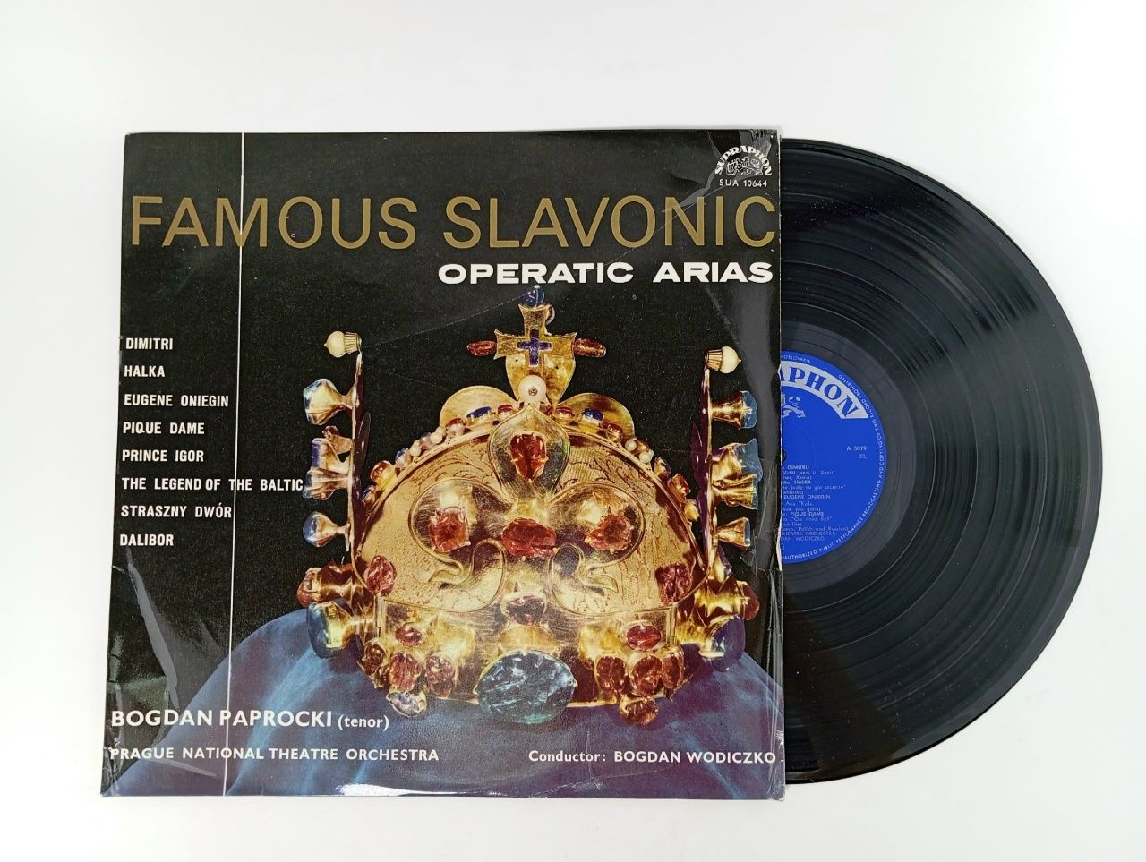 Обложка: Пластинка виниловая Bogdan Paprocki - Famous Slavonic Operatic Arias
