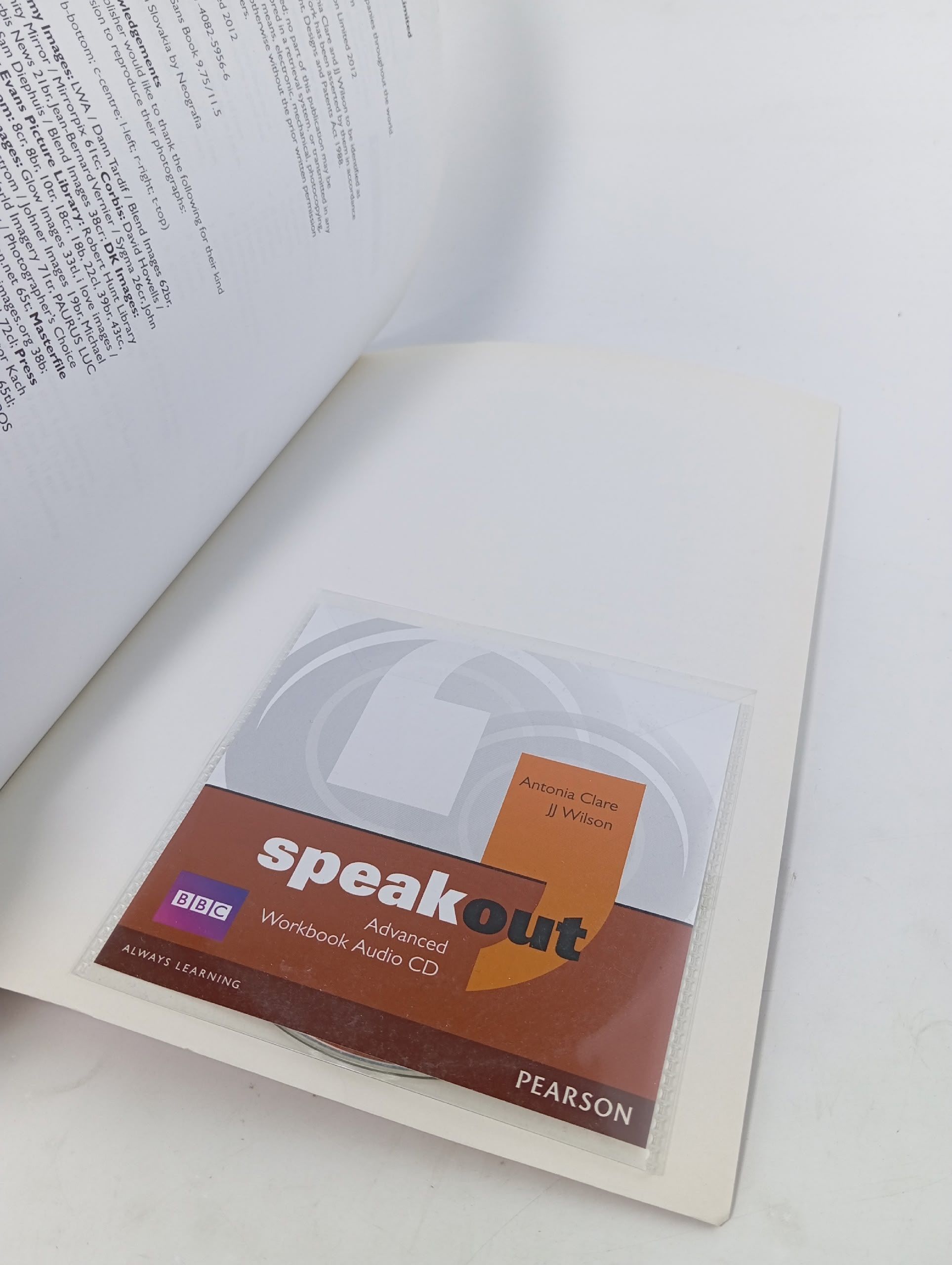Speakout Advanced Workbook with Key