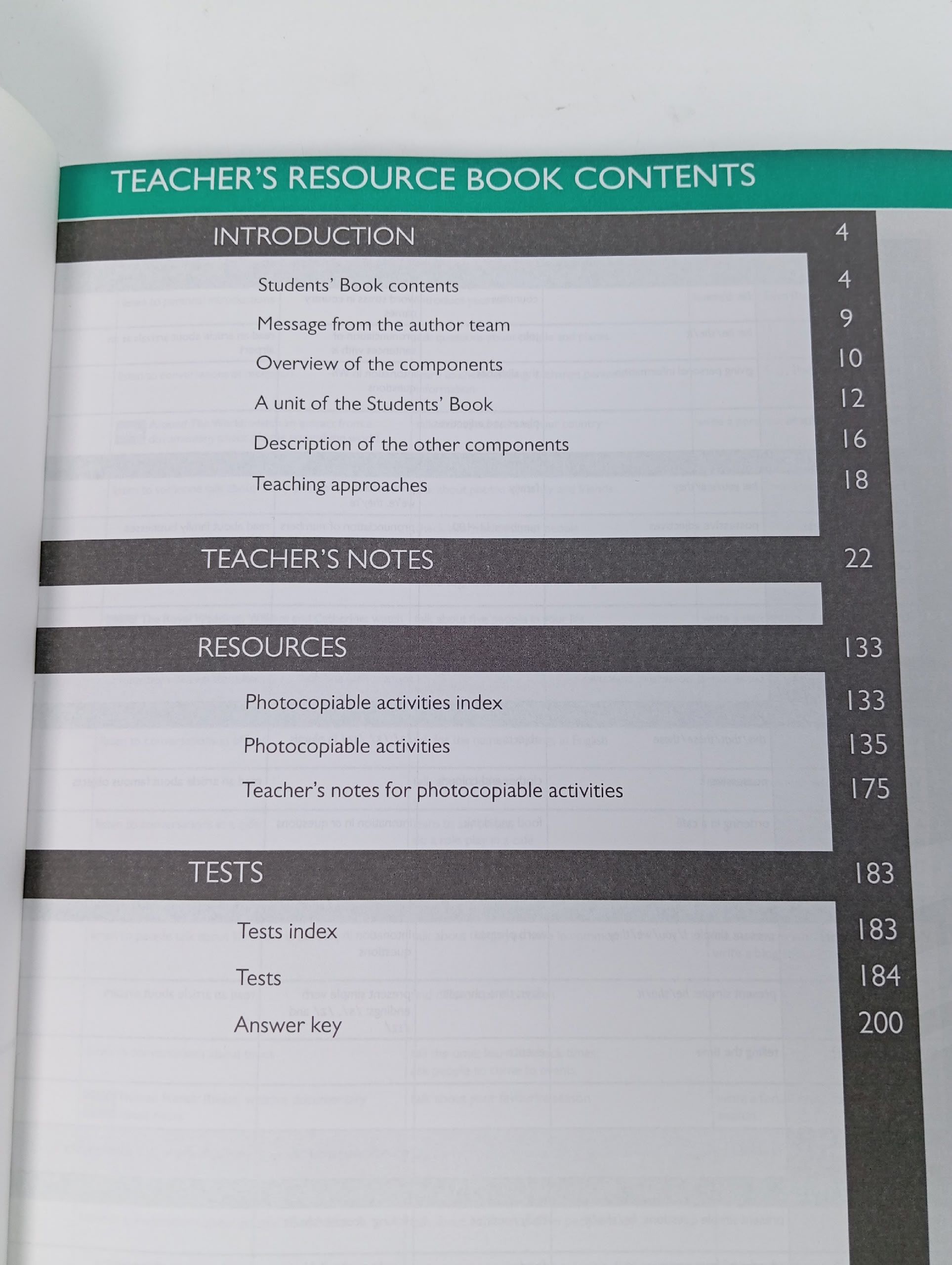 Speakout Starter Teacher's Resource Book