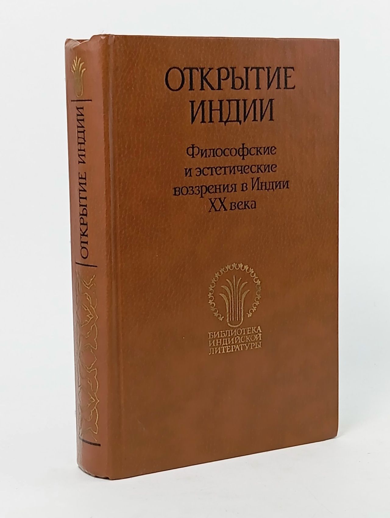 Обложка: Открытие Индии. Философские и эстетические воззрения в Индии XX века