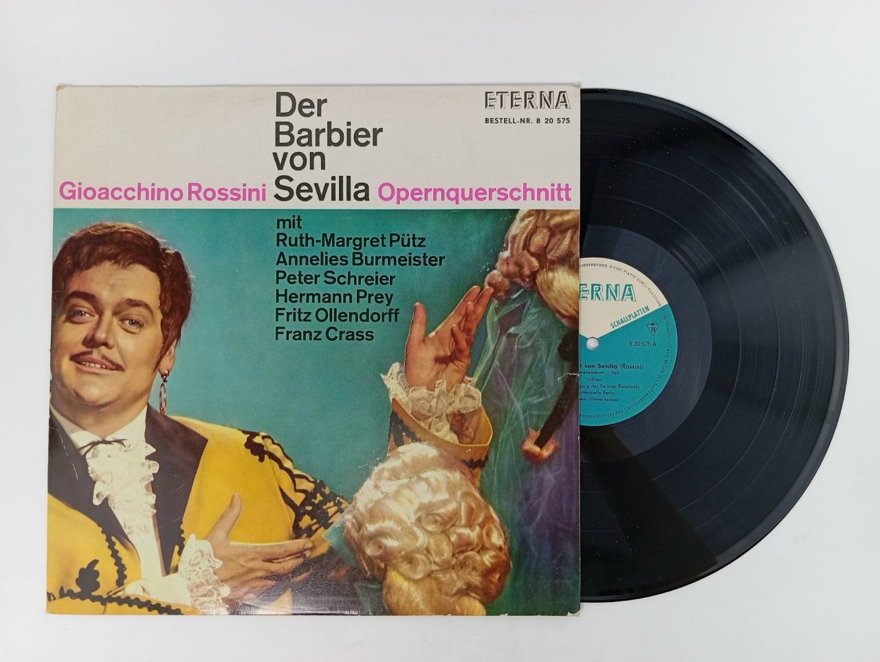 Обложка: Rossini: Der Barbier von Sevilla виниловая пластинка