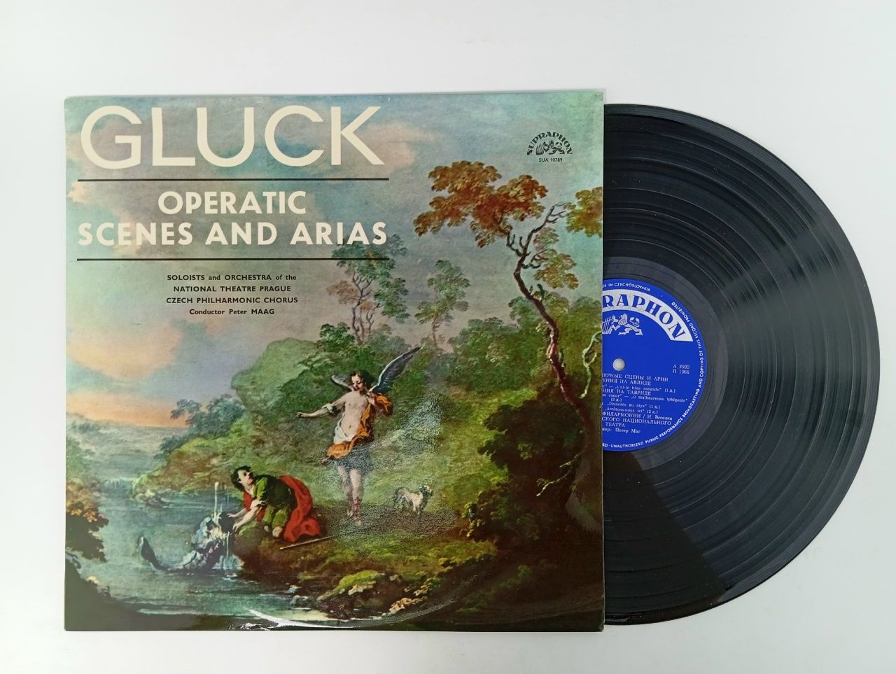 Обложка: Gluck - Operatic Scenes And Arias. Виниловая пластинка
