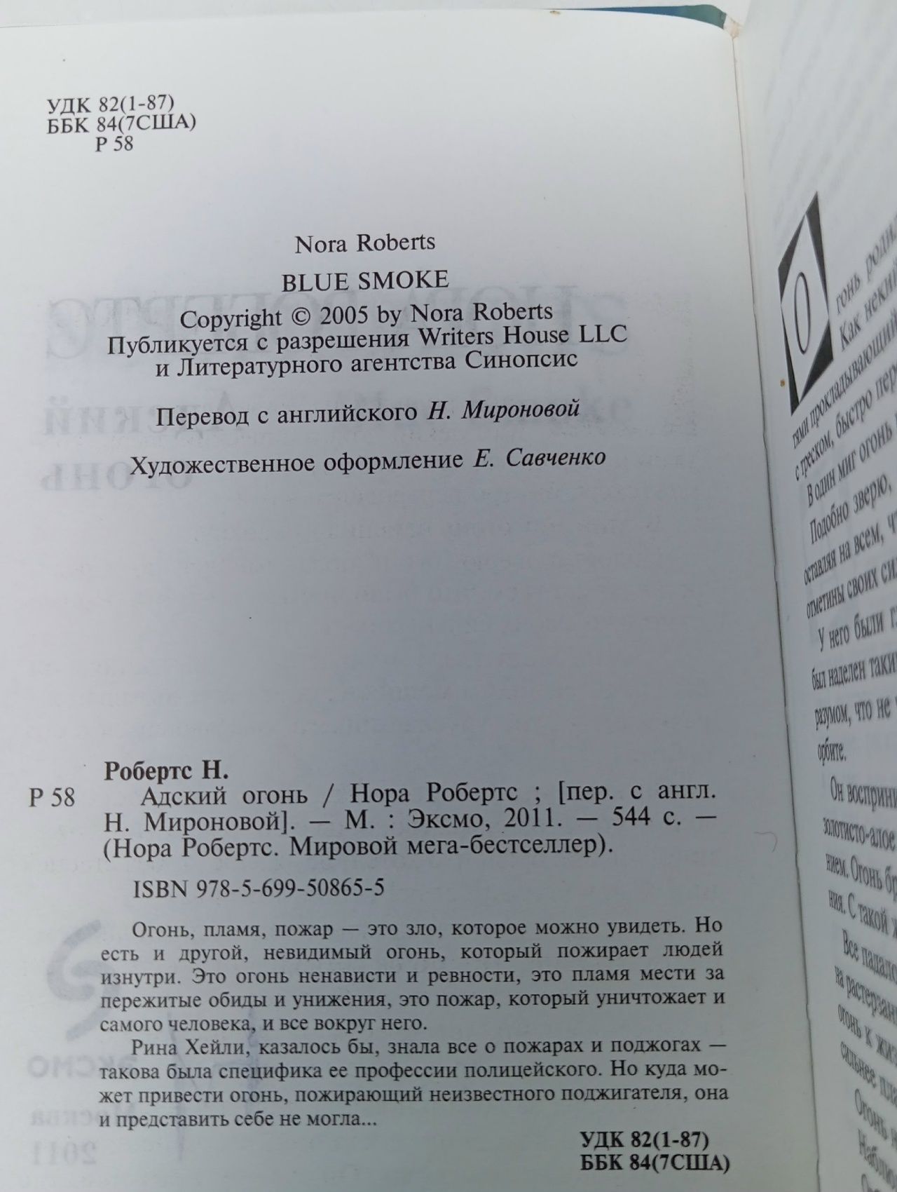 Адский огонь Робертс Нора