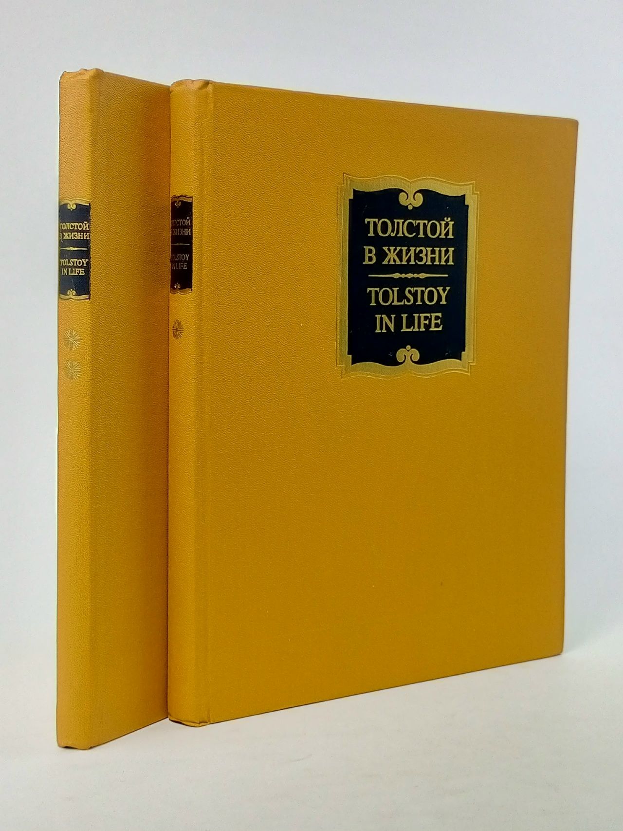 Обложка: Толстой в жизни. Tolstoy in Life (комплект из 2 книг)