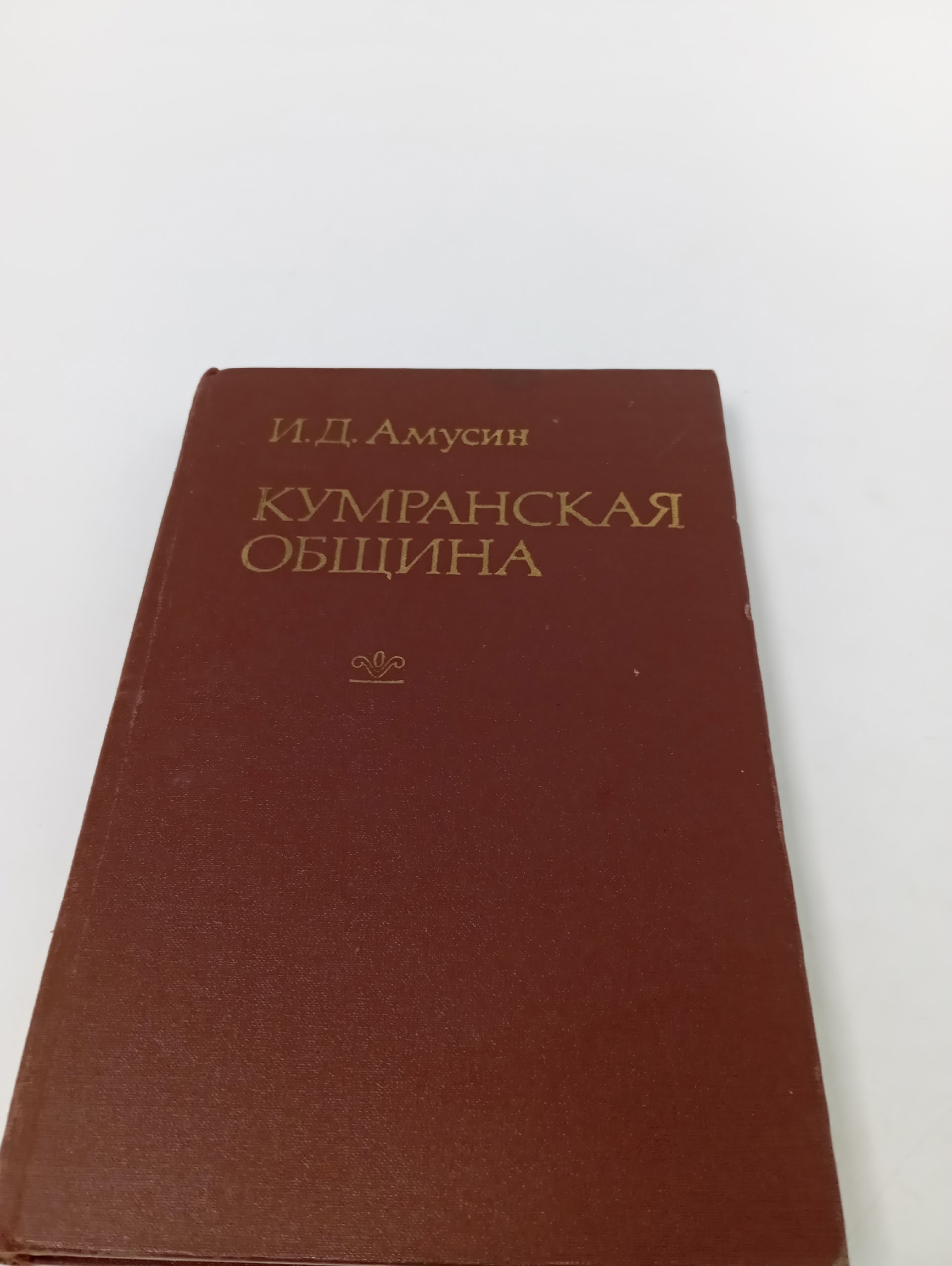 Кумранская община Амусин Иосиф Давидович