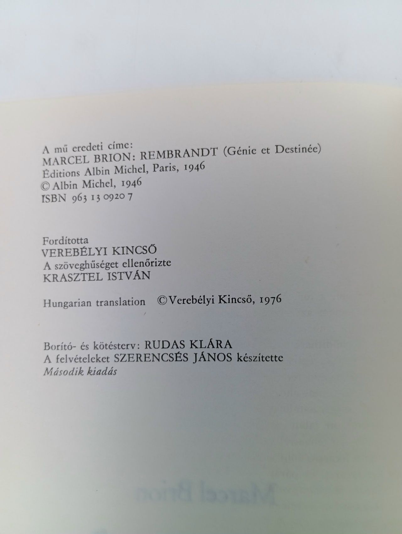 Rembrandt еlete (Жизнь Рембрандта)