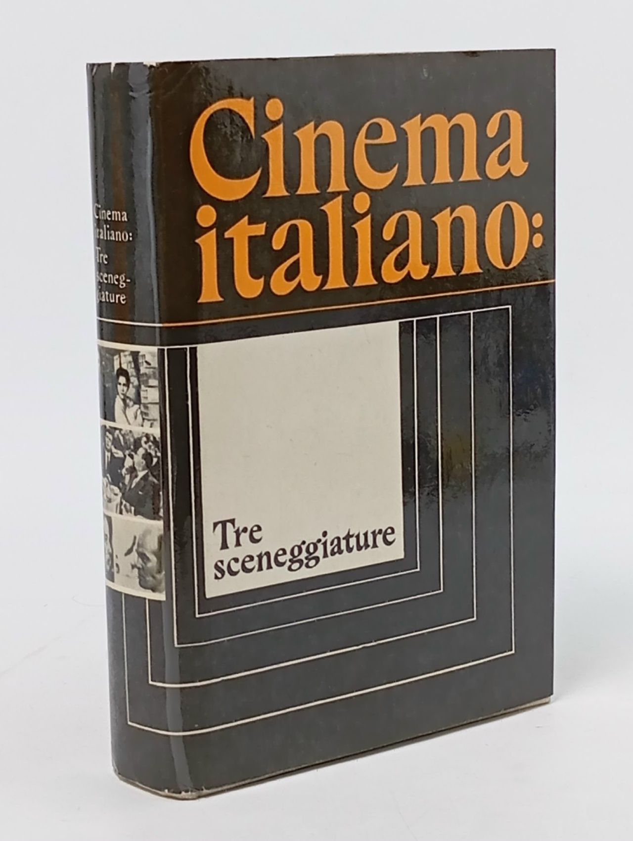 Обложка: Cinema italiano: Tre sceneggiature (Итальянское кино: Три сценария)