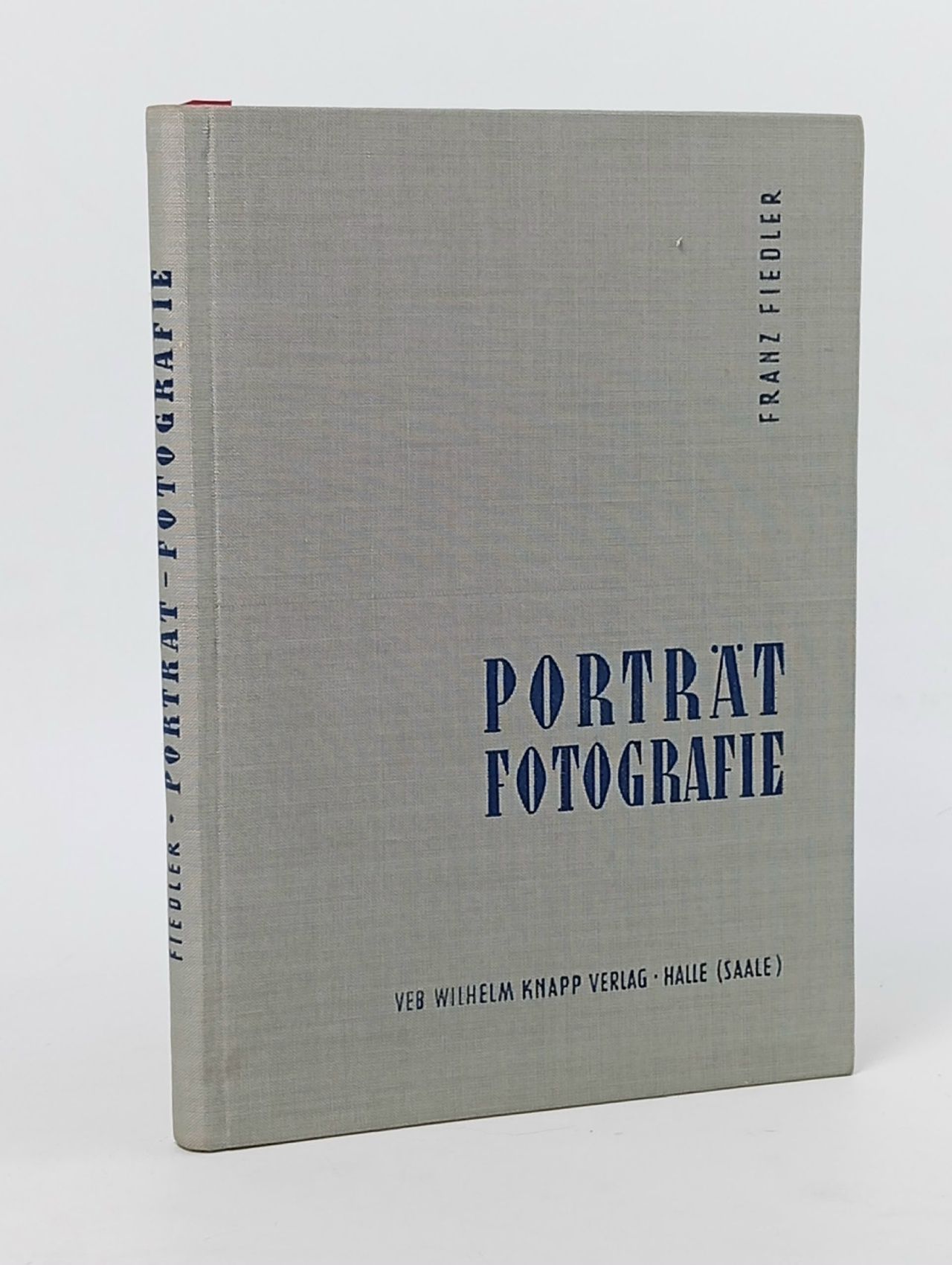Обложка: Portratfotografie. Портретная фотография Фидлер Франц