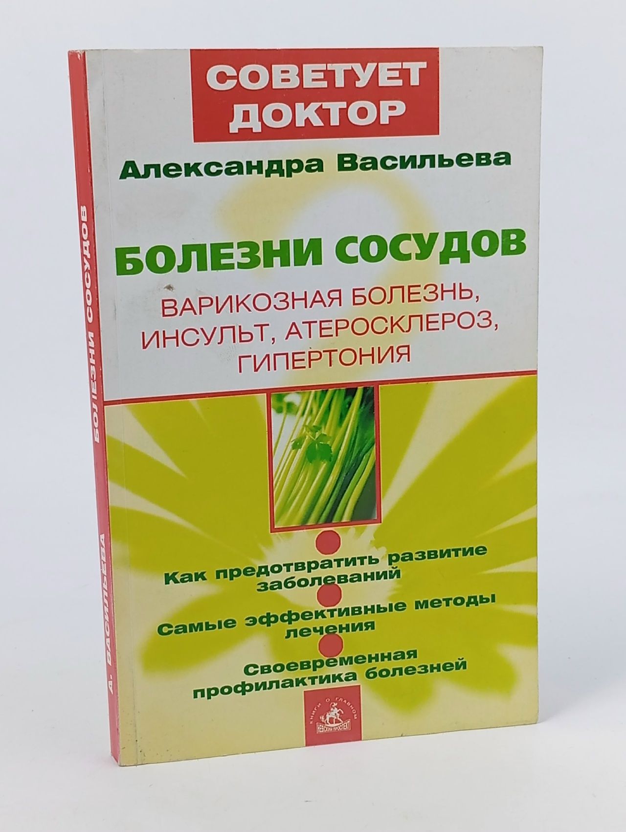 Обложка: Болезни сосудов. А. Васильева