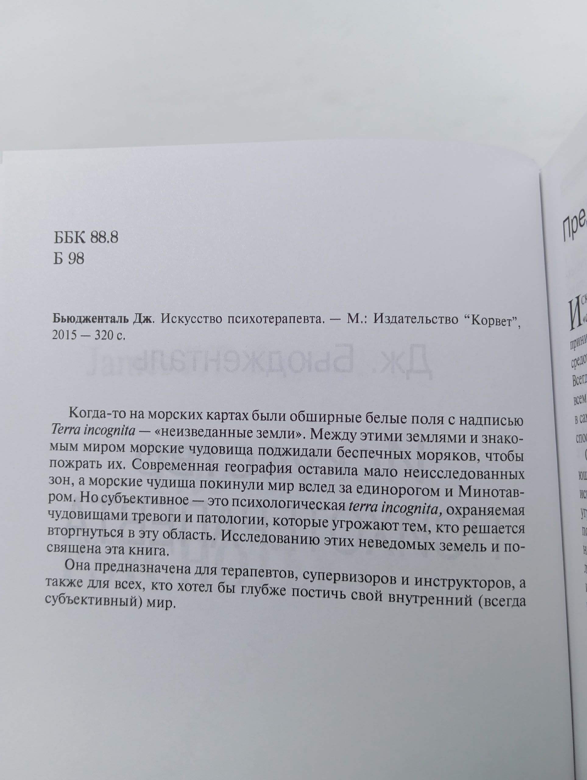 Искусство психотерапевта Бьюдженталь Джеймс