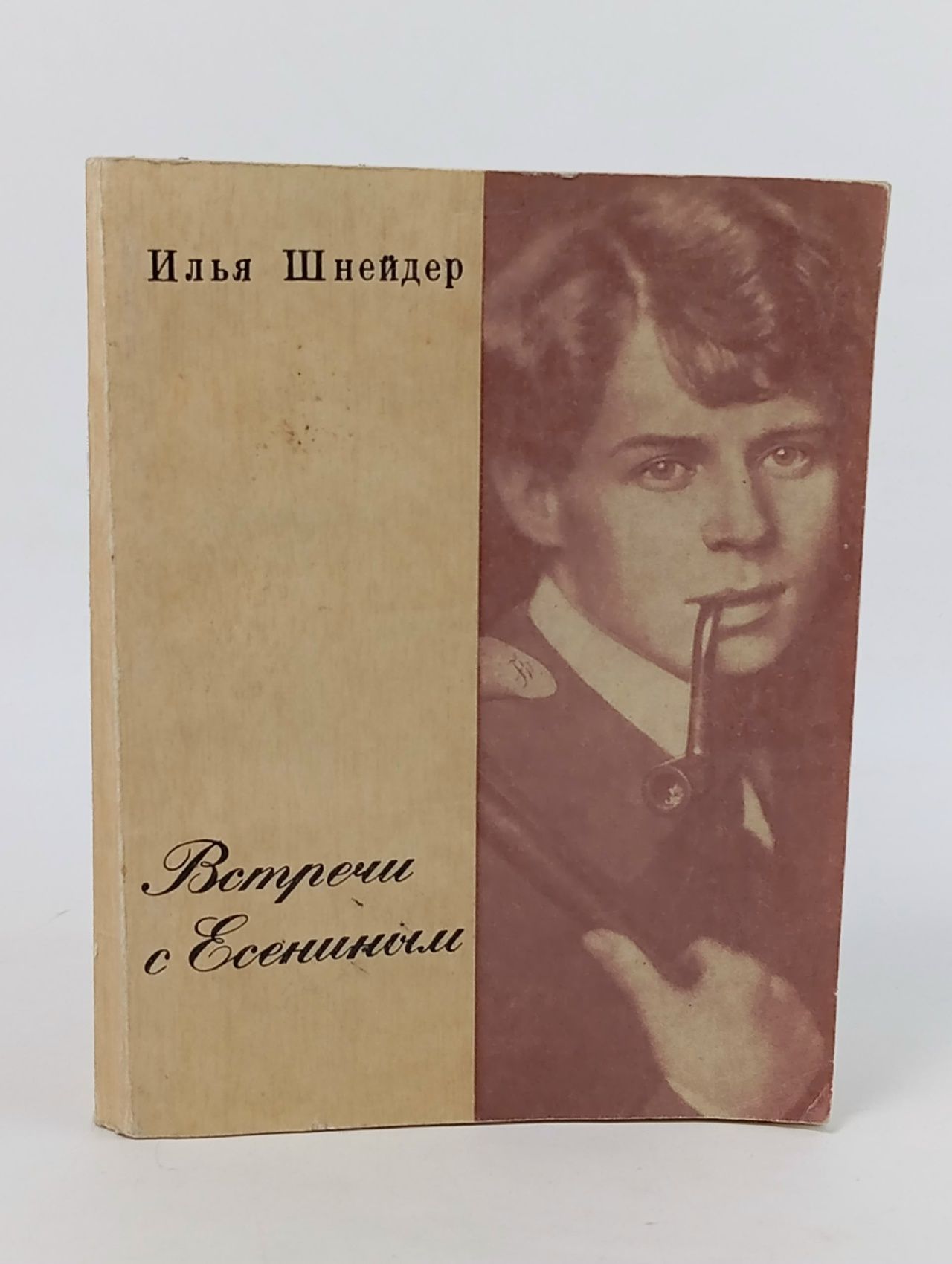 Обложка: Встречи с Есениным Шнейдер Илья Ильич