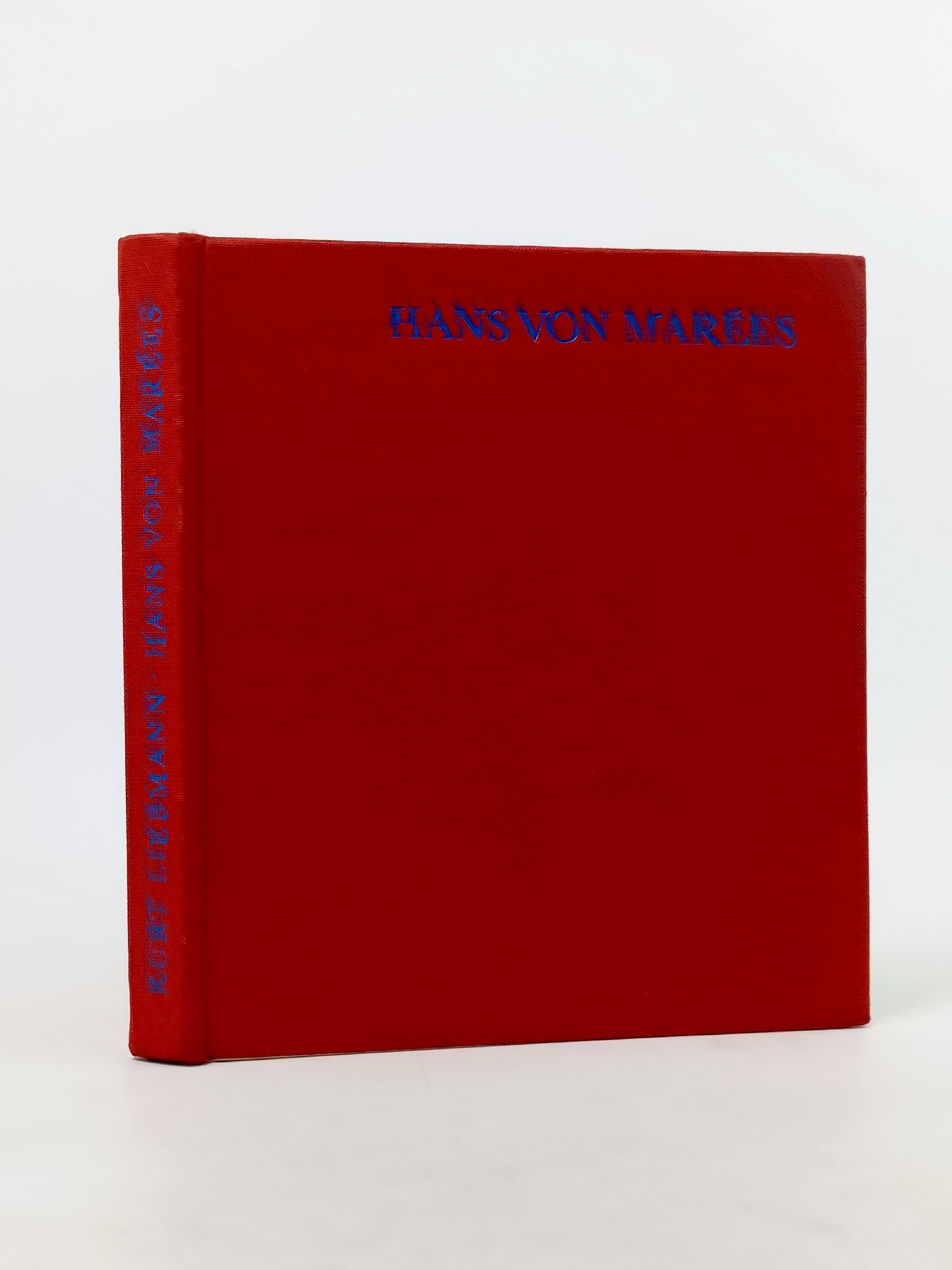 Обложка: Hans von Marees. Либман Курт