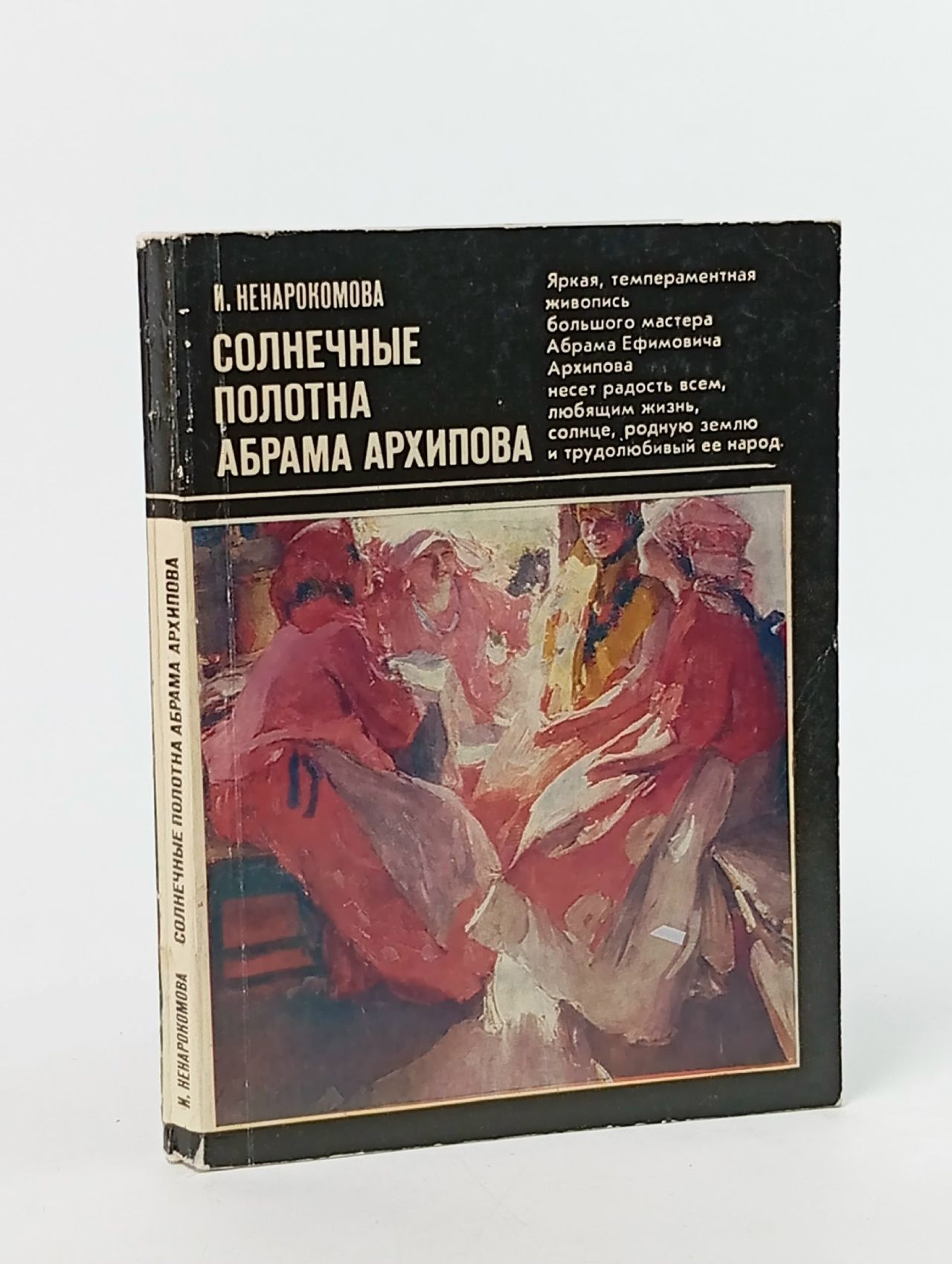Обложка: Солнечные полотна Абрама Архипова Ненарокомова Ирина Сергеевна